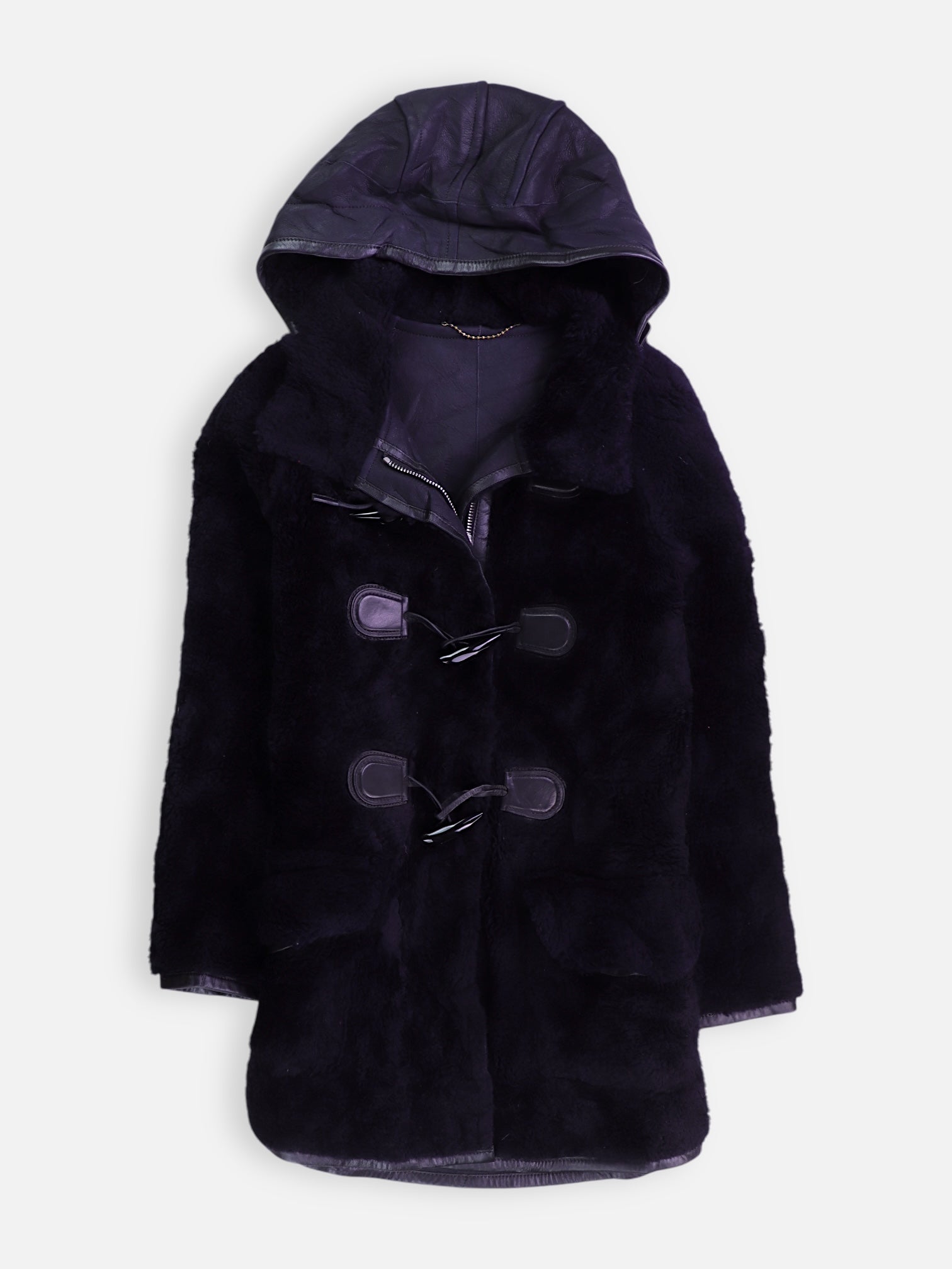 Coach Chaqueta Casual Cuero - Mujer - 4