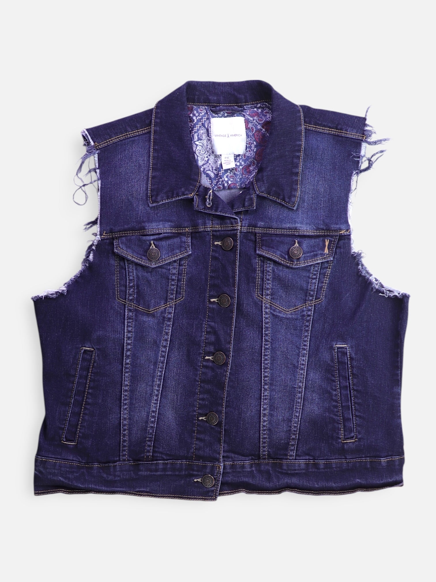 Chaleco Denim - Mujer - Petite XL