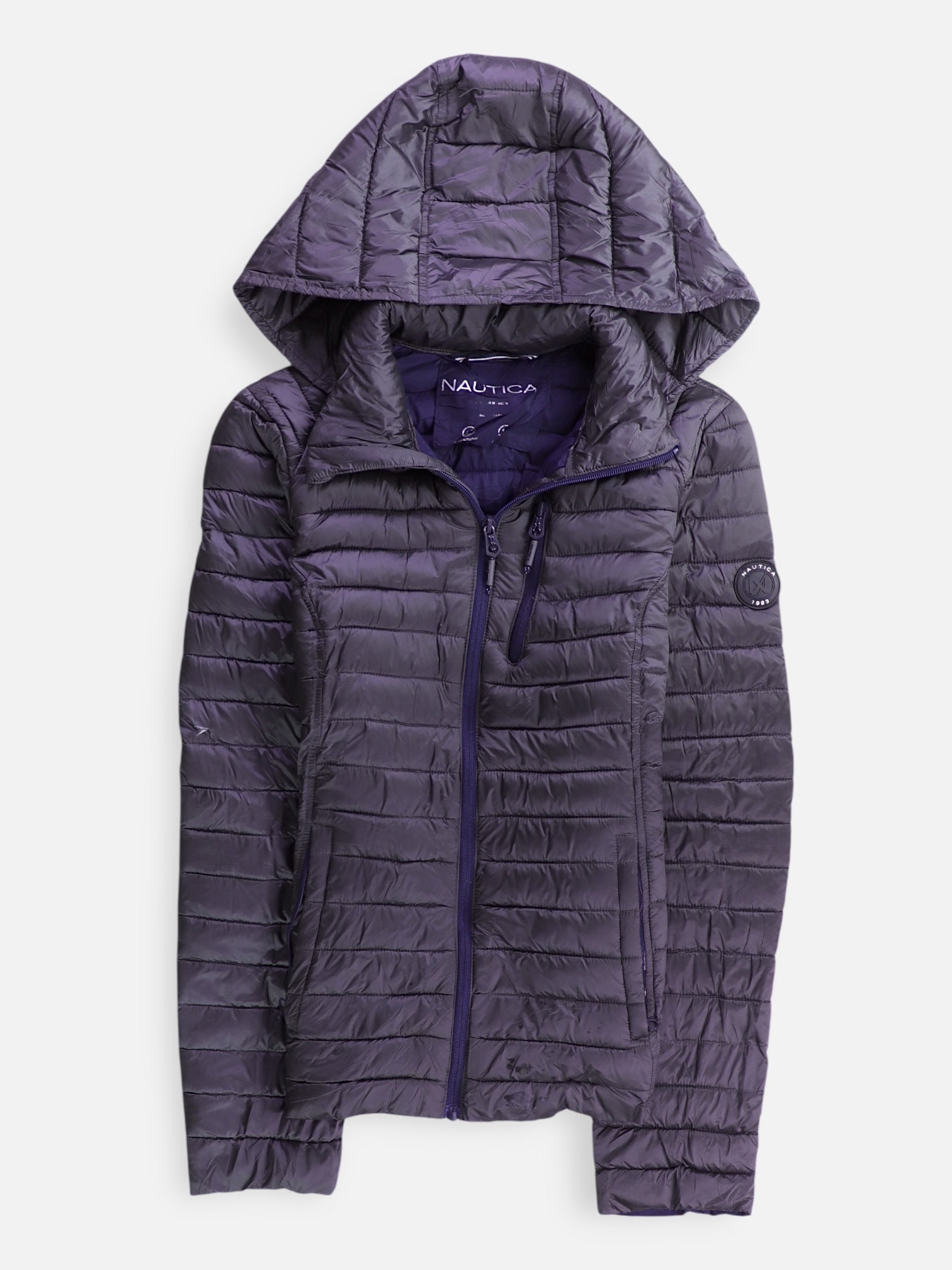 Nautica Chaqueta Puffer Impermeable - Mujer - Small