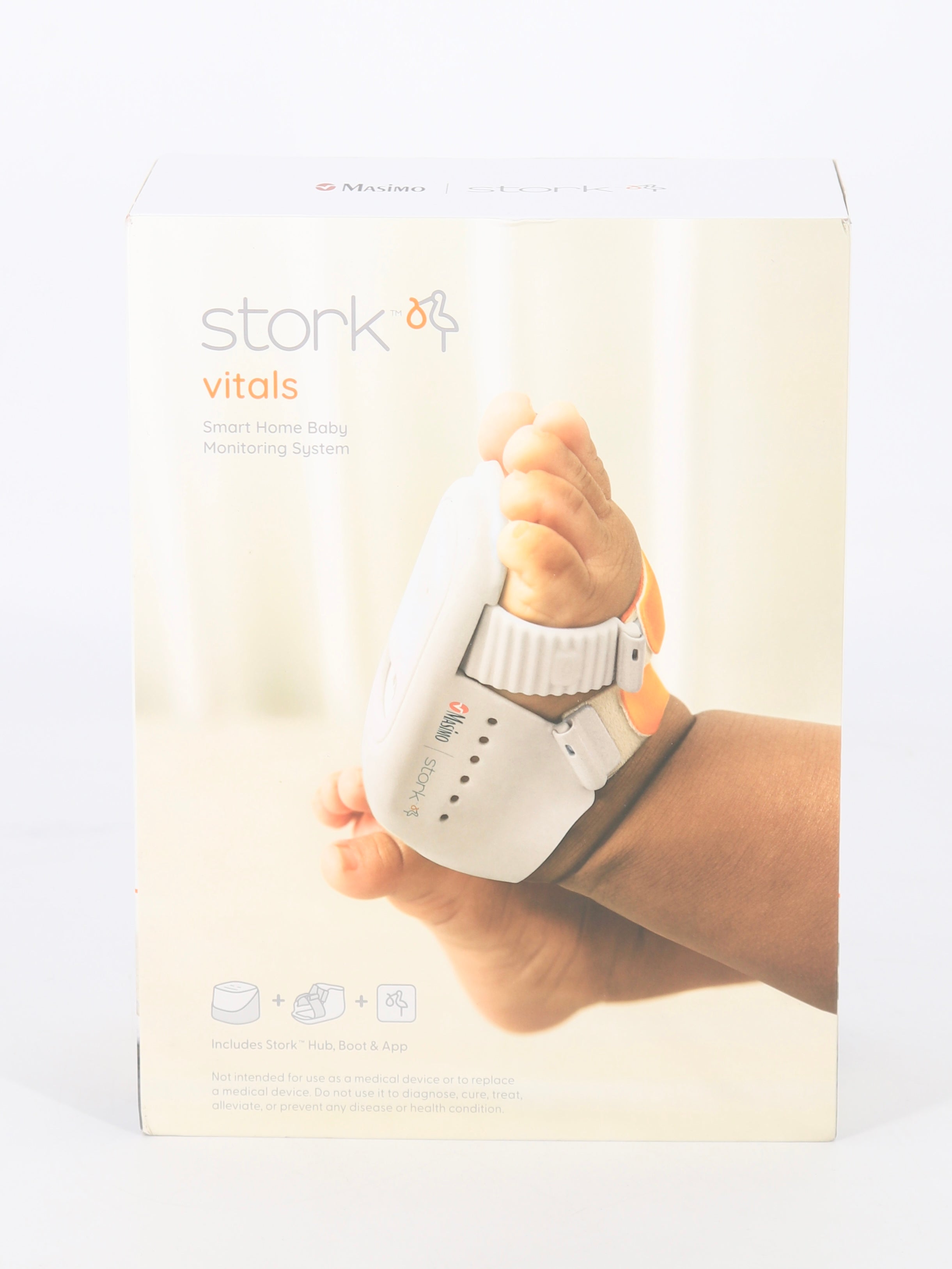 Stork Vitals  Sistema de monitoreo inteligente para bebes  Basic - Unisex - Talla Única (One Size)