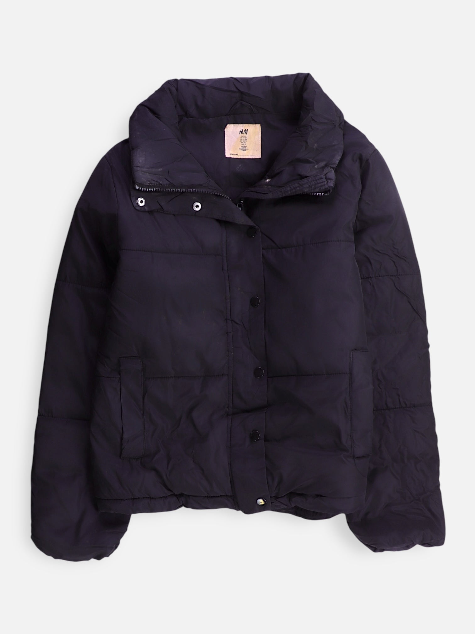 H&M Chaqueta Puffer Impermeable - Niña - Small - 12-13Y (Años)