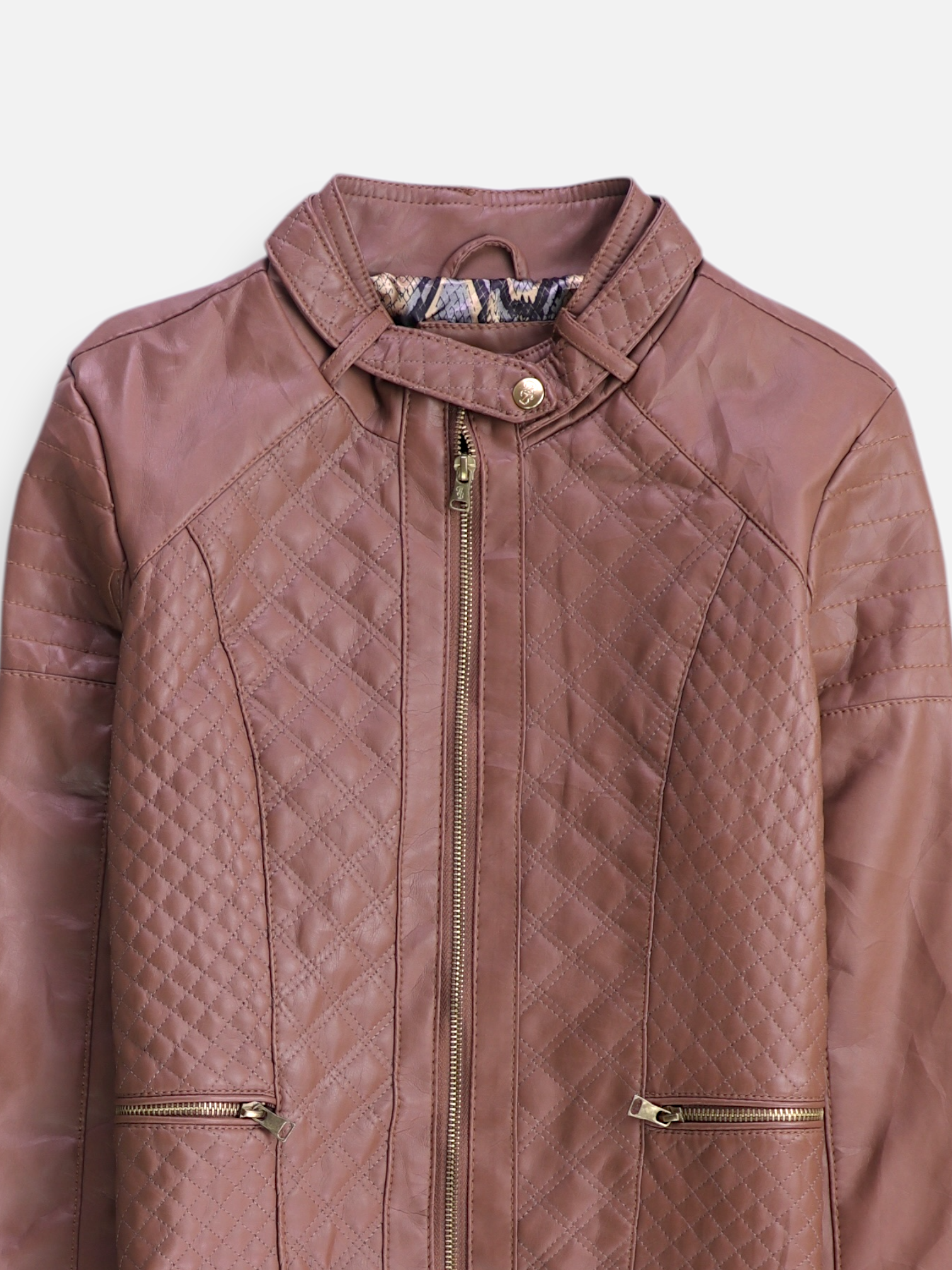 Chaqueta Casual Cuero - Mujer - Medium