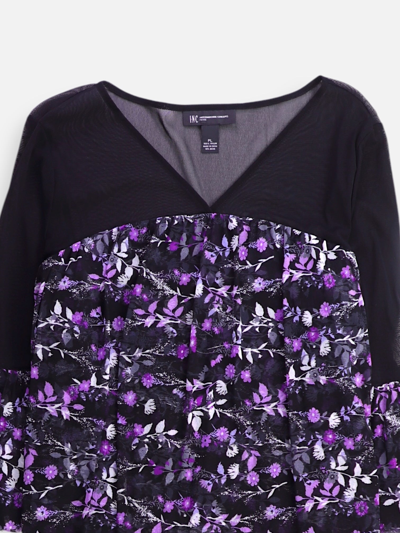 I.N.C Blusa Casual - Mujer - L PETITE