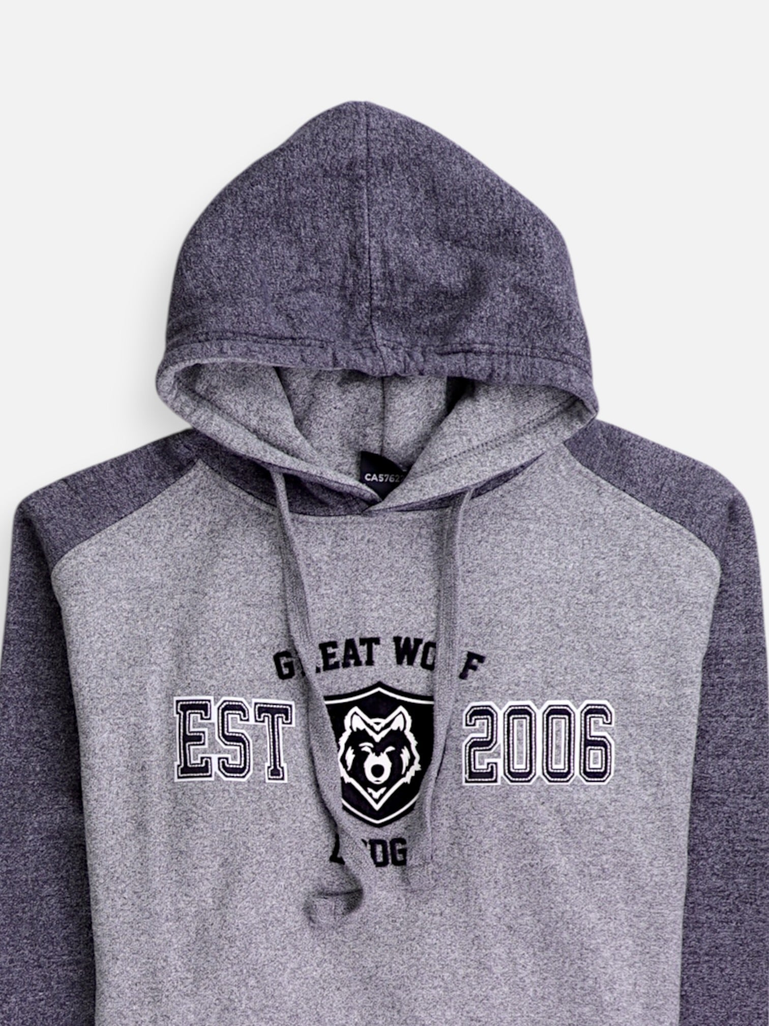 Sudadera Hoodie Color Block - Hombre - Medium
