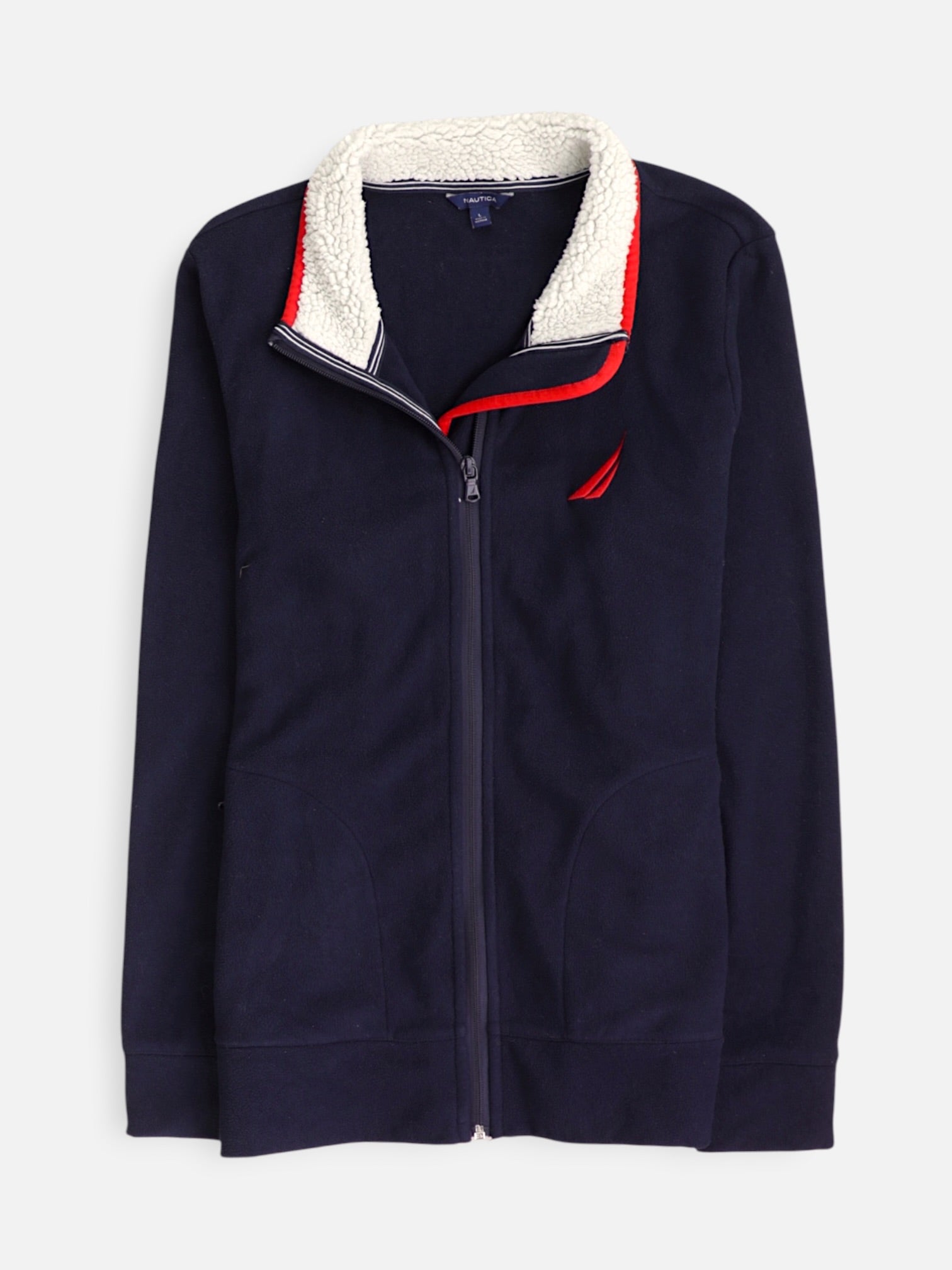 Nautica Sueter Fleece Casual - Mujer - Large