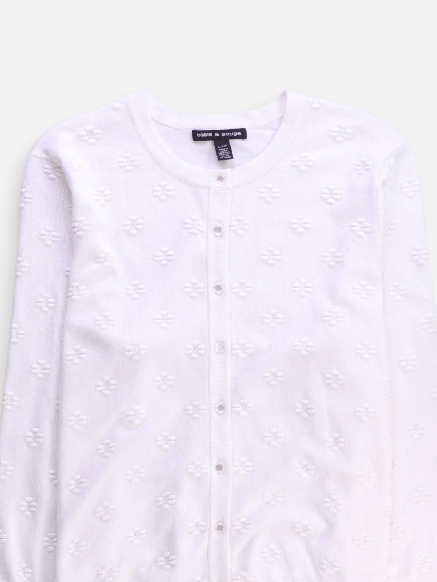 Sueter Cardigan Casual - Mujer - Large
