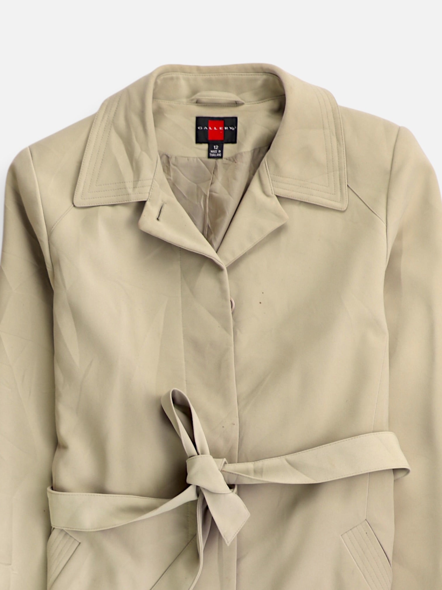GALLERY  Abrigo Trench Coat Casual - Mujer - 12
