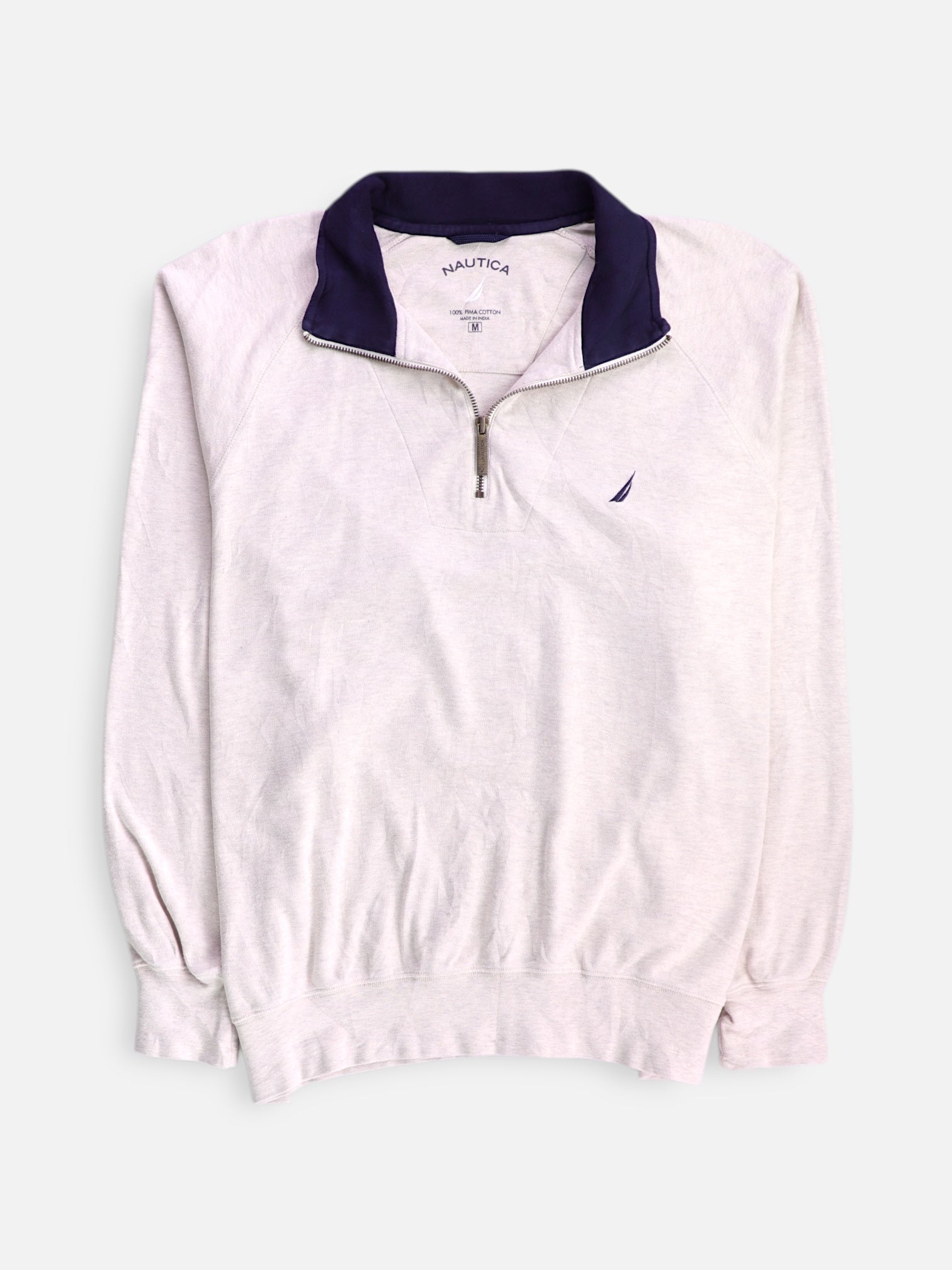 Nautica Sudadera Fleece Basic - Hombre - Medium