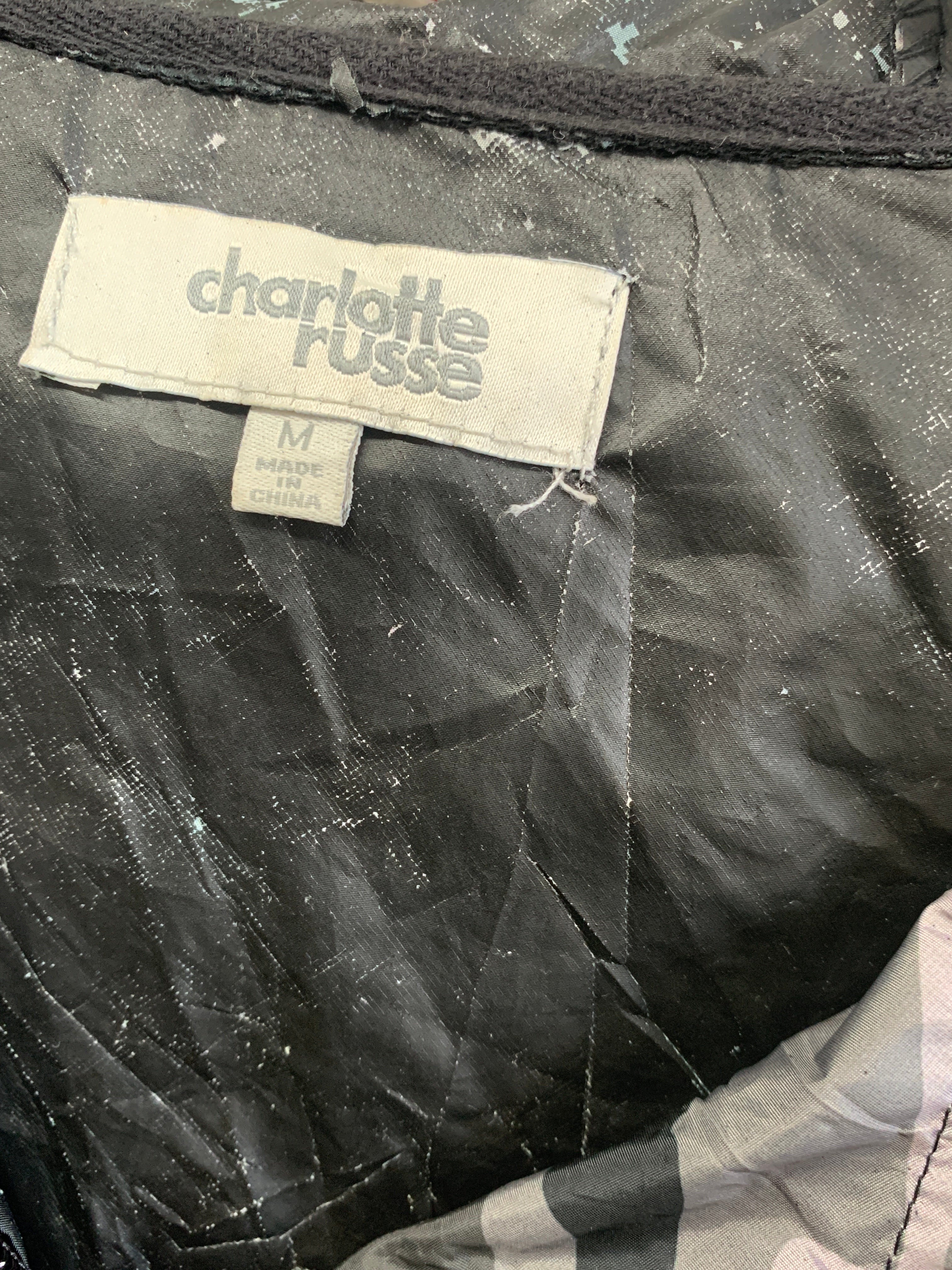 Charlotte Russe  Chumpa Impermeable - Mujer - Medium