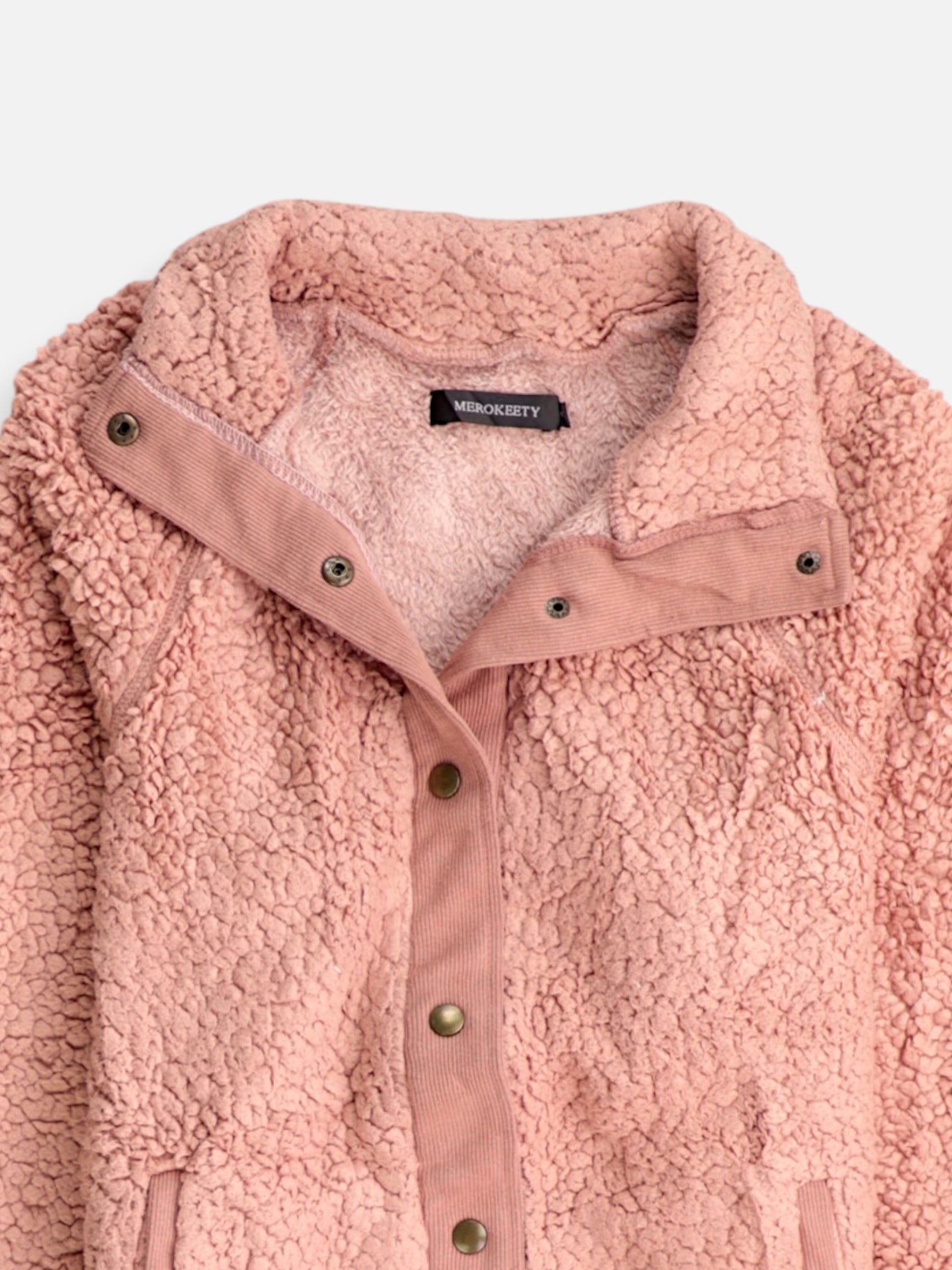 Sueter Fleece Casual - Mujer - Small
