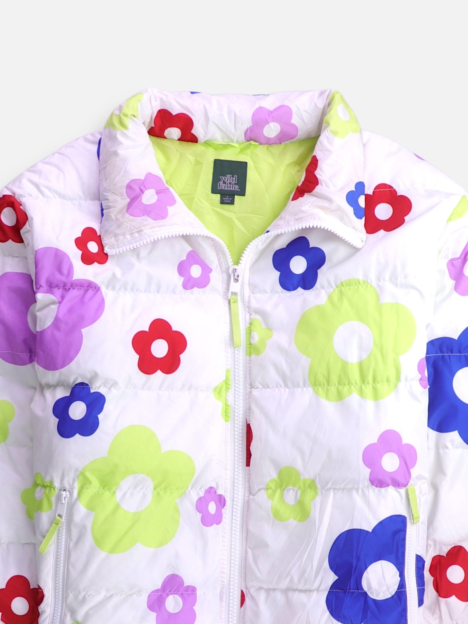 Wild Fable Chaqueta Puffer Impermeable - Mujer - Large