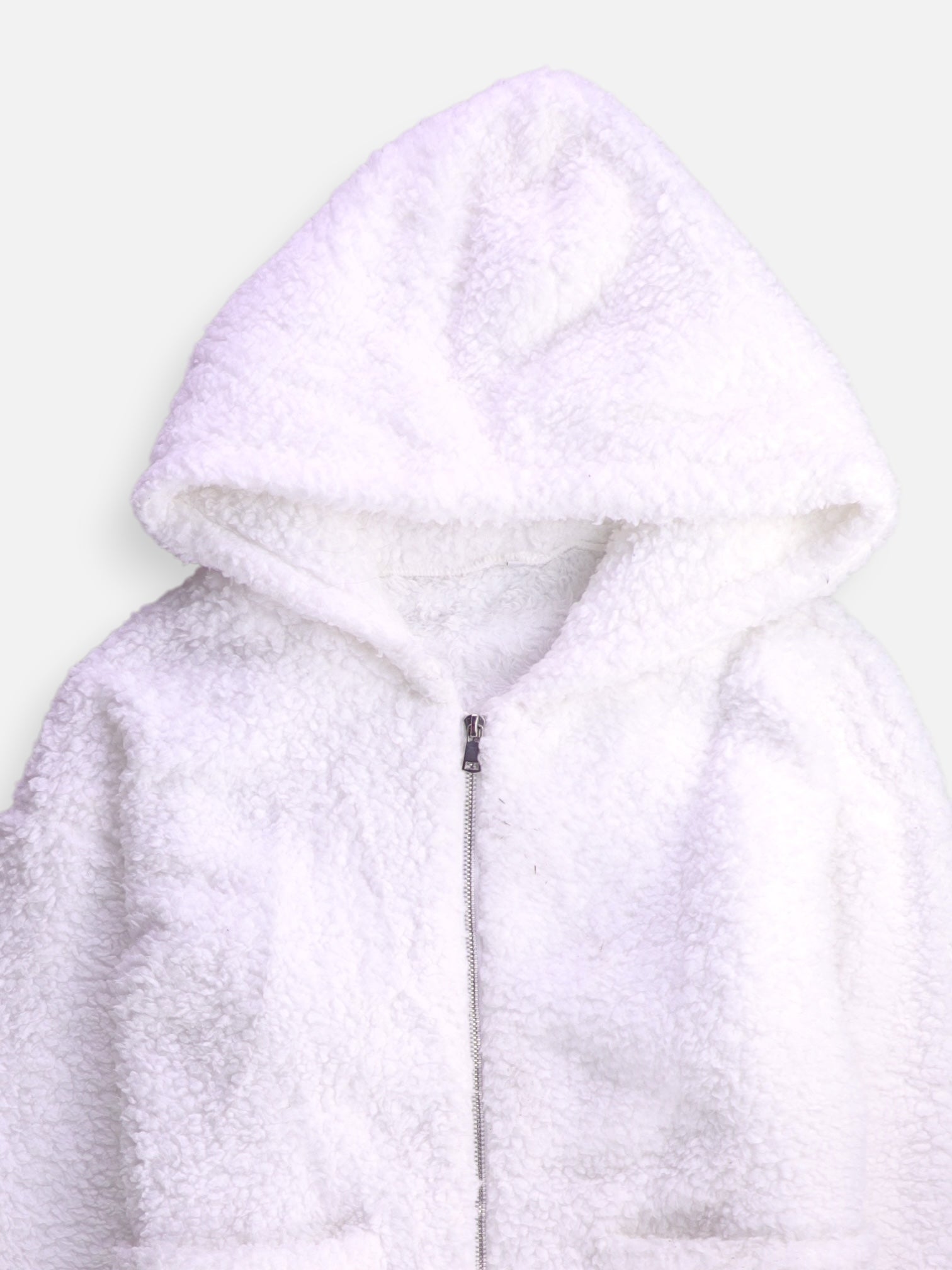 Sudadera Hoodie Teddy - Hombre - Medium