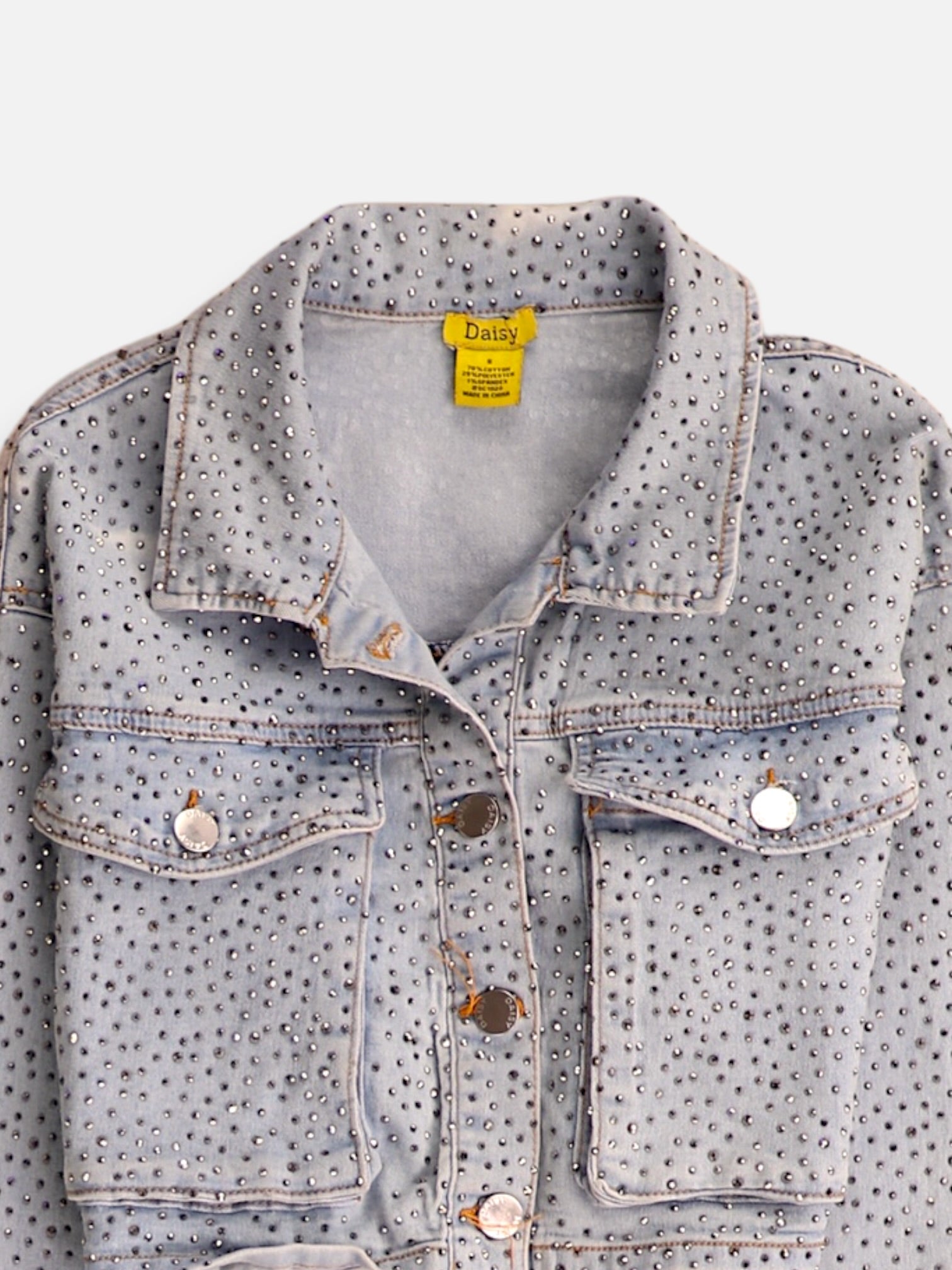 Chaqueta Denim  Crop Top - Mujer - Small
