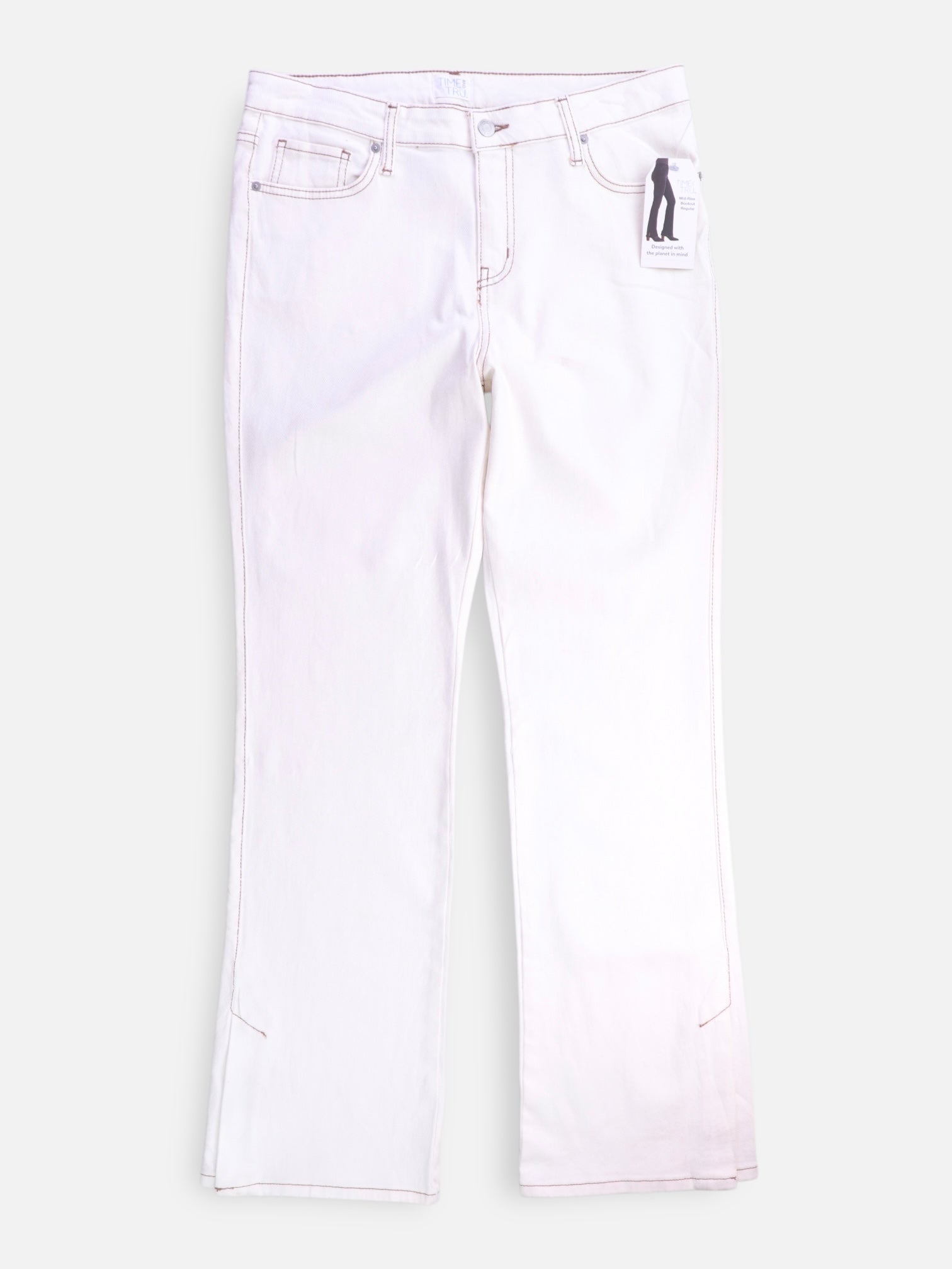 TIME THRU Jean Min-Rise Denim - Mujer - 12R