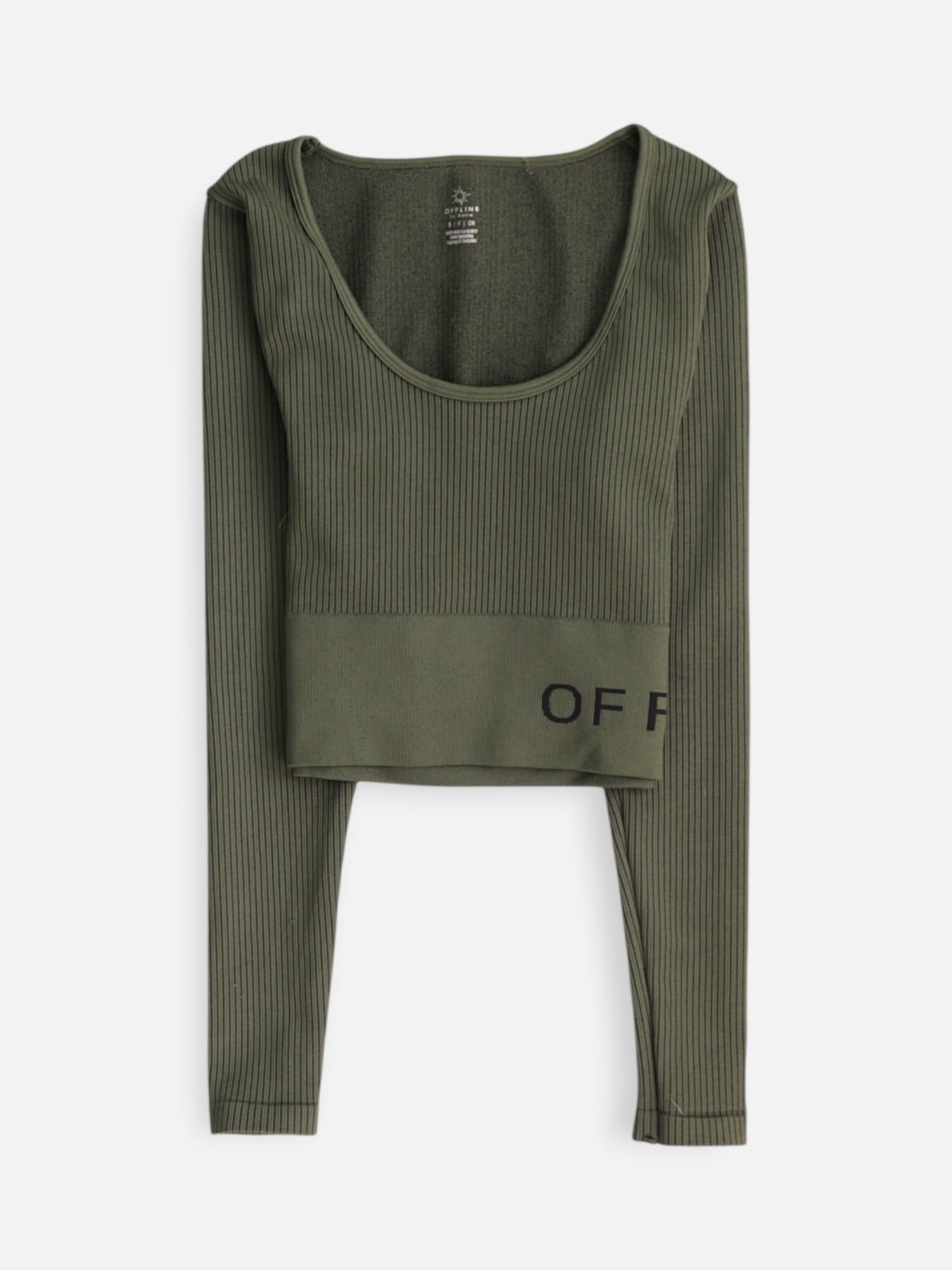 Blusa Crop Top - Mujer - Small