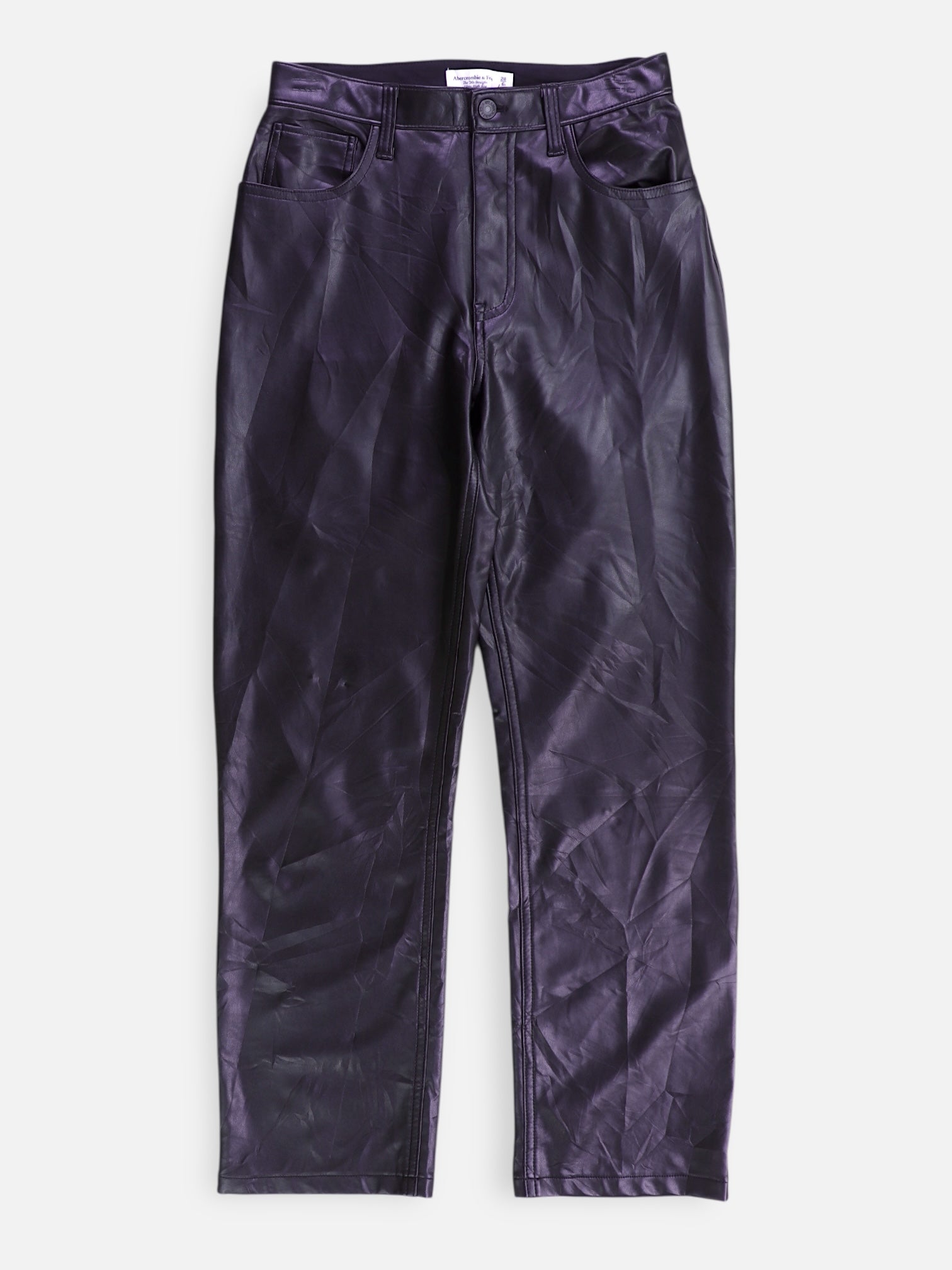 Abercrombie & Fitch Pantalon Casual  Cuero - Mujer - 28'