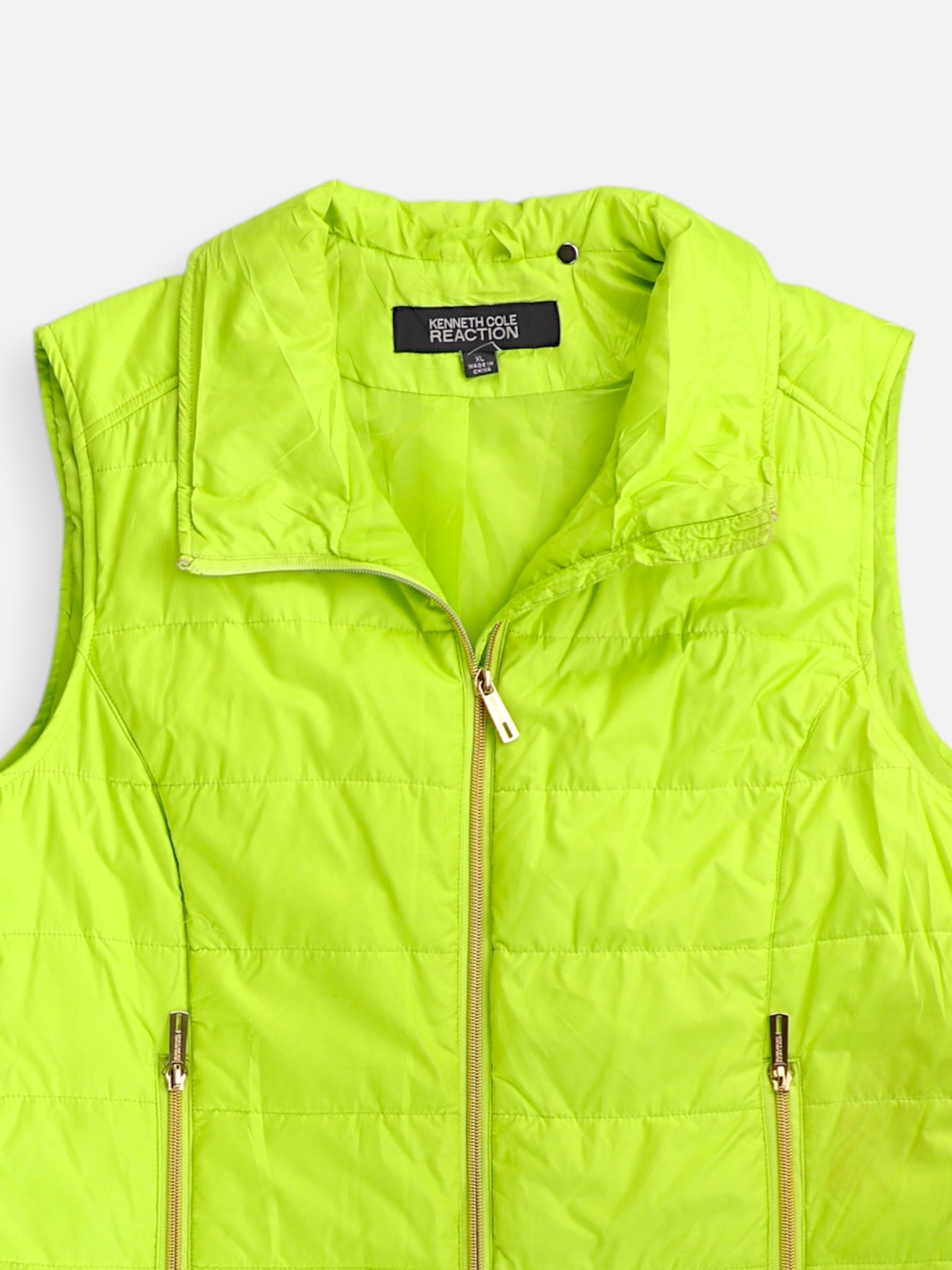 Kenneth Cole Chaleco Impermeable - Mujer - XL
