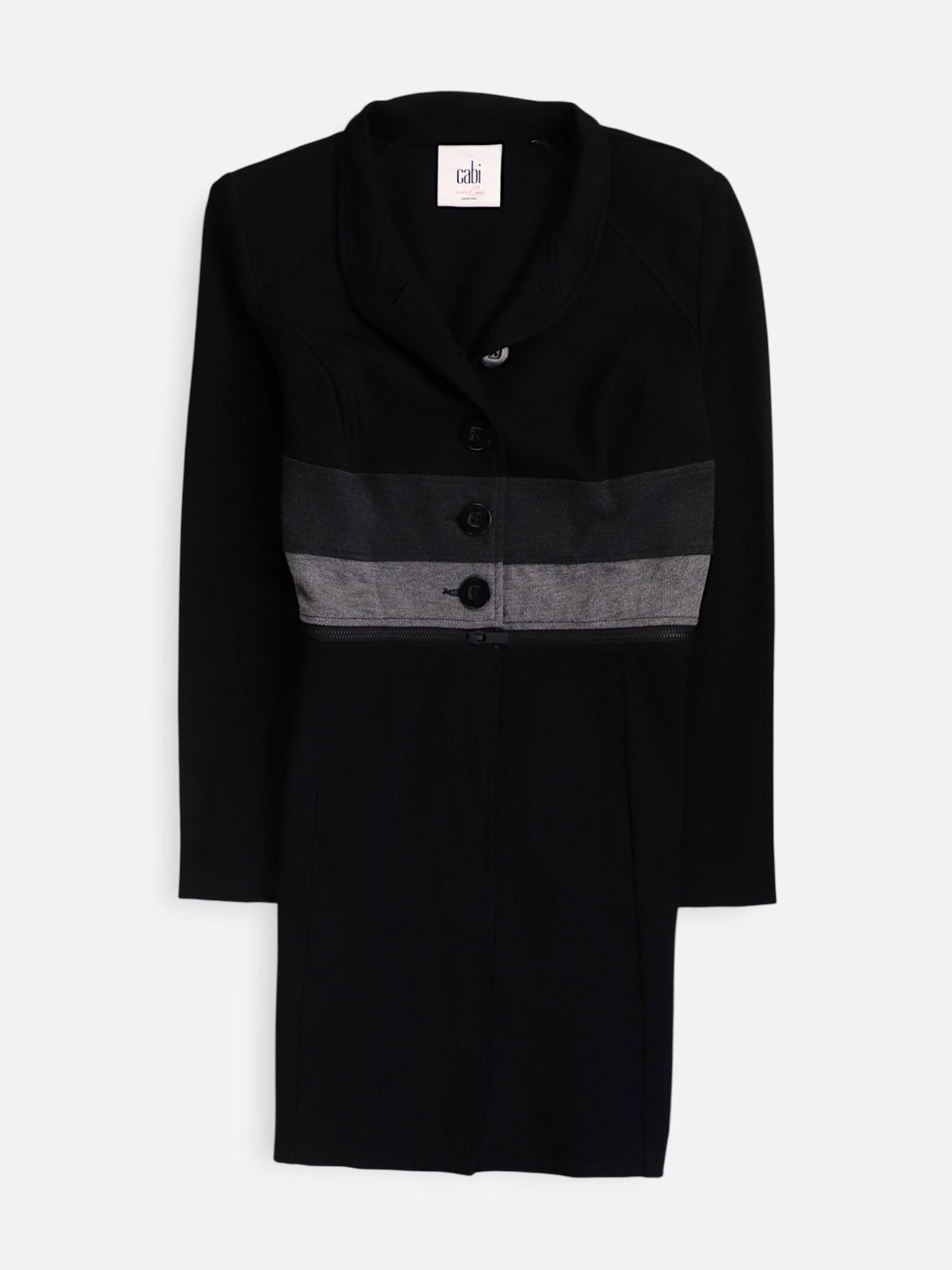 Abrigo  Single breasted trench Color Block - Mujer - XS