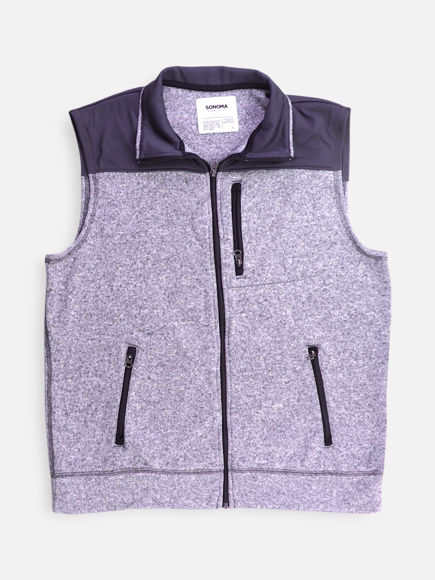 SONOMA Chaleco Casual - Hombre - Large