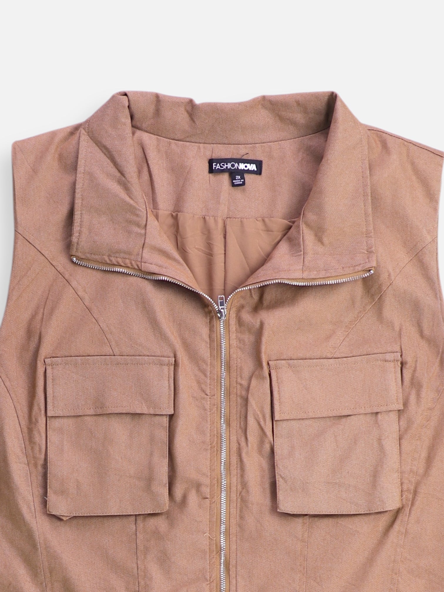 Fashionnova Chaleco Cargo - Mujer - 2XL