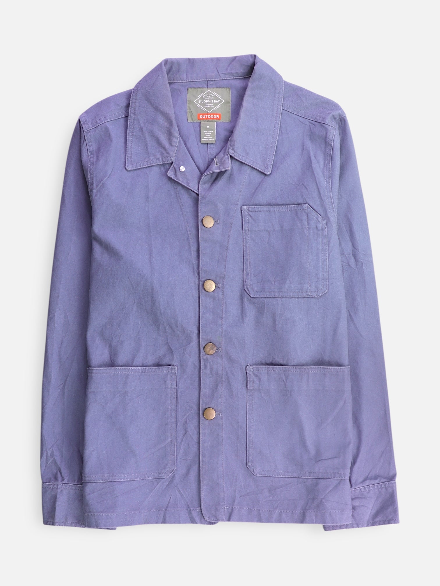 ST JOHNS BAY Chaqueta Sobrecamisa Denim - Hombre - Medium