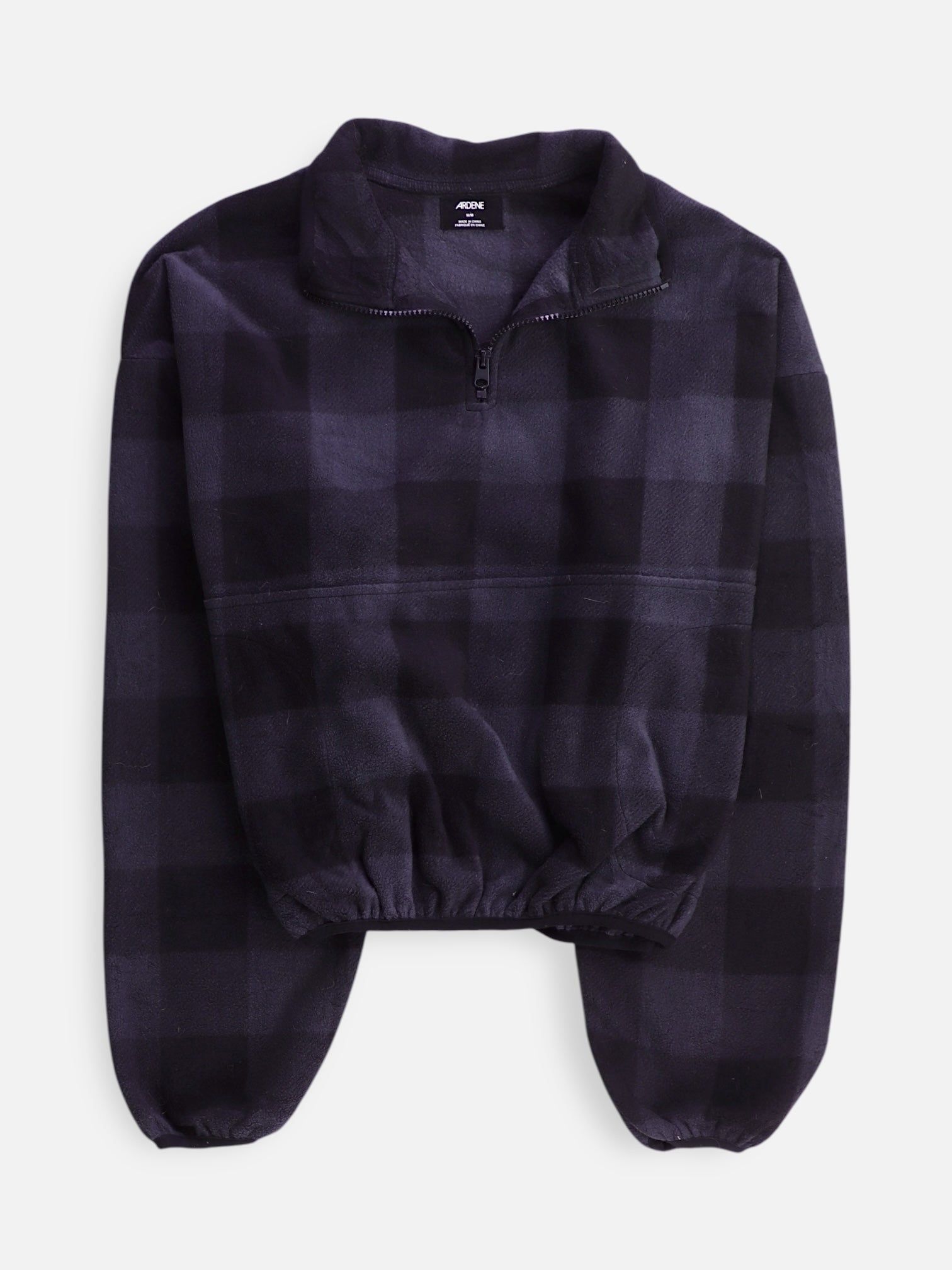 Sueter Fleece Color Block - Mujer - Medium
