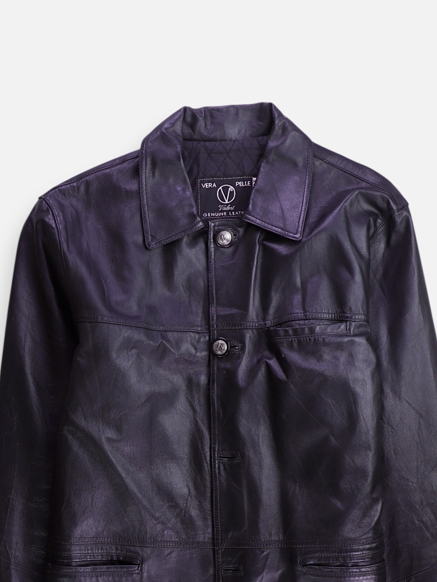 Chaqueta Casual Cuero - Hombre - XL