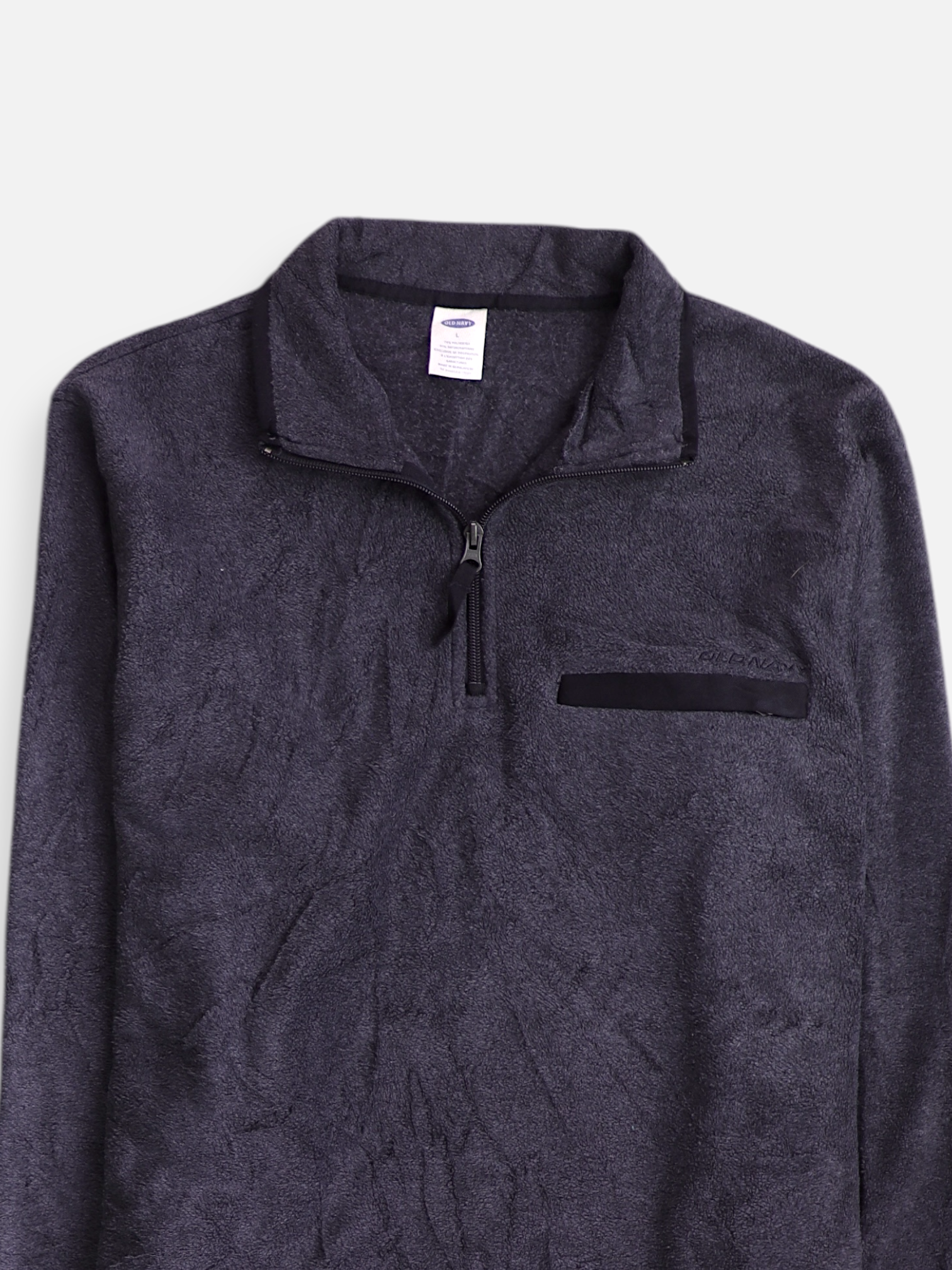 Old Navy Sueter Fleece Casual - Hombre - Large