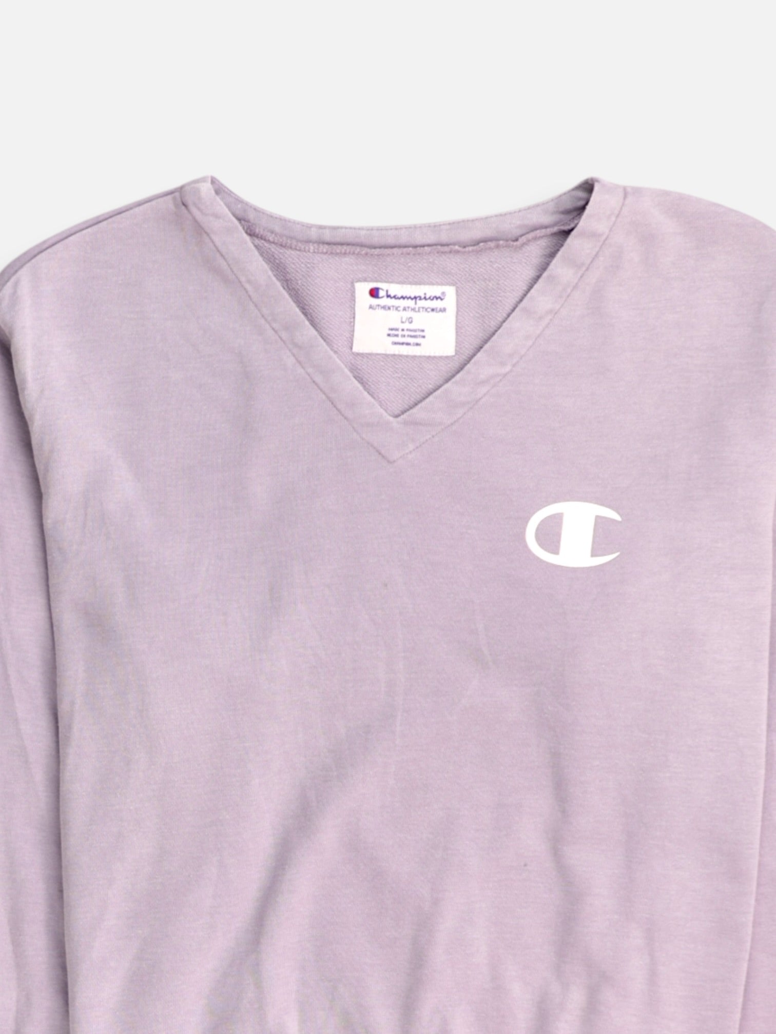Champion Sudadera Sweatshirt Basic - Mujer - Large