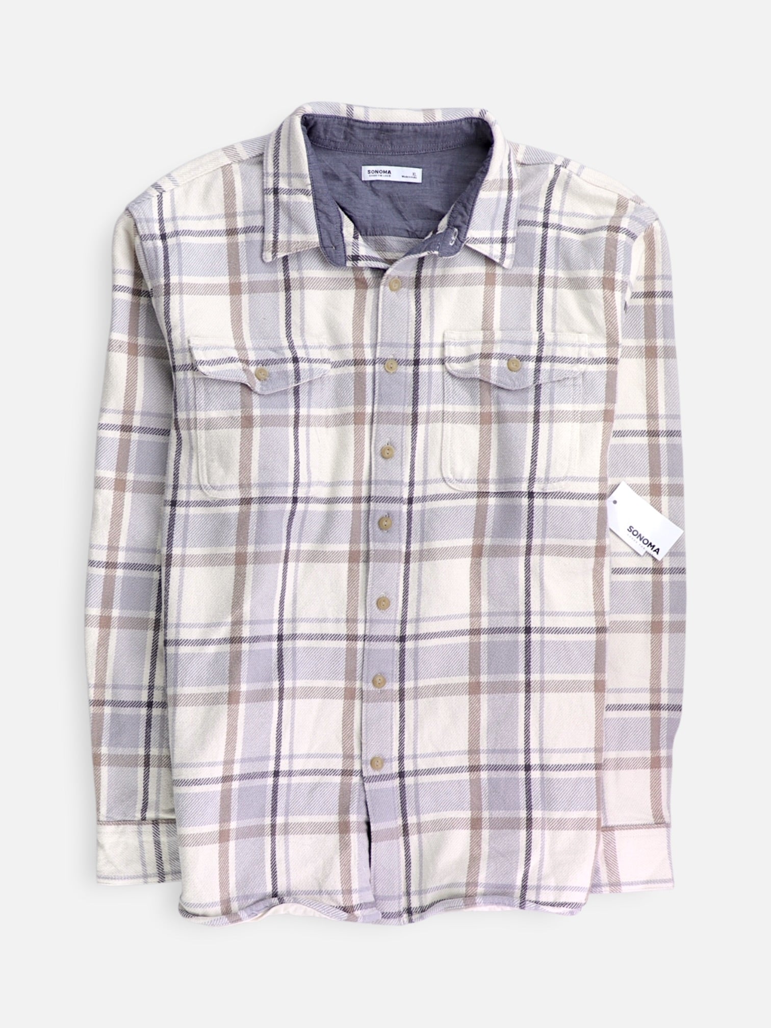 SONOMA Chaqueta Sobrecamisa Basic - Hombre - XL