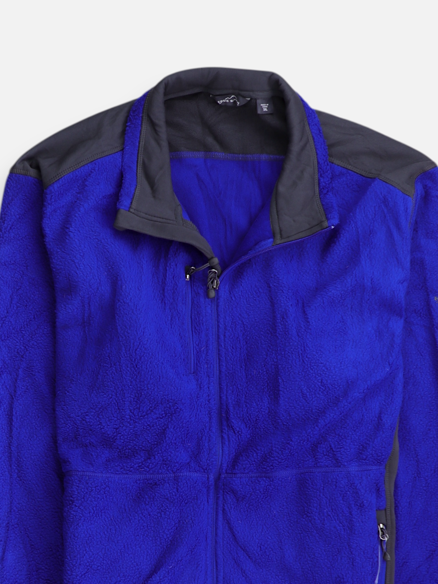 Eddie Bauer Sueter Fleece Color Block - Hombre - 3XL