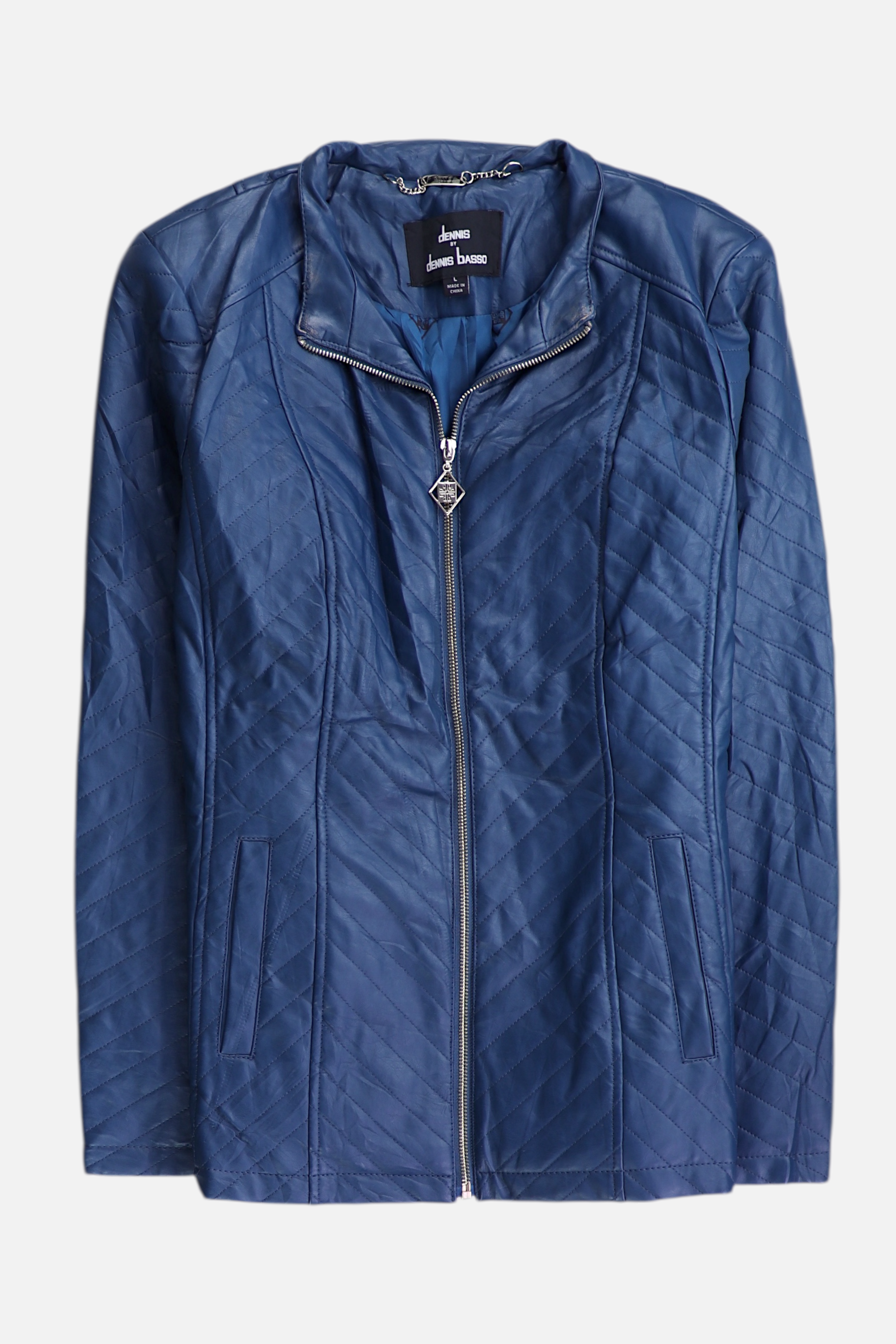 dennis basso Chaqueta Cuero Cuero - Hombre - Large