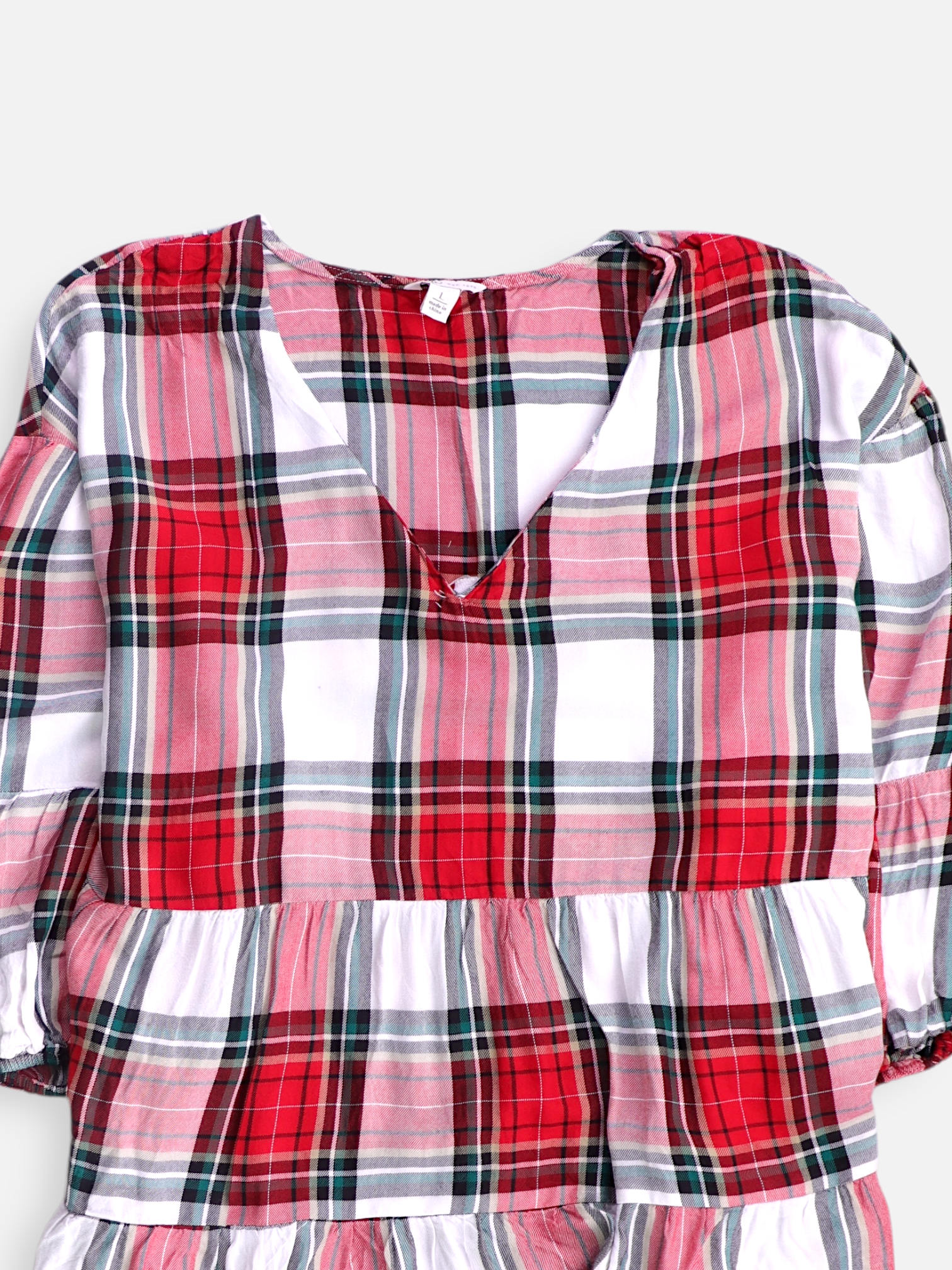 Blusa Color Block - Mujer - Large