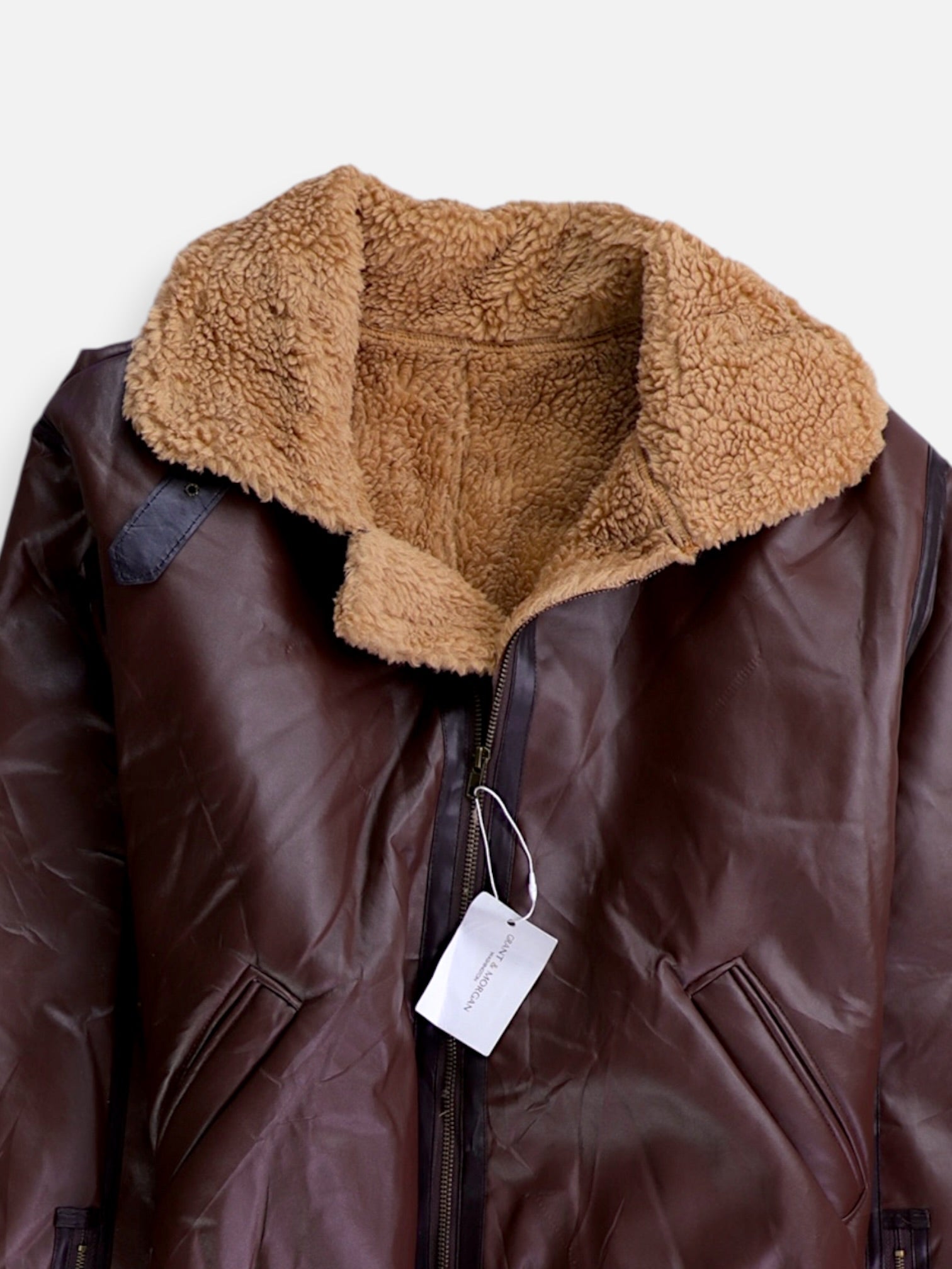 Chaqueta Aviator Cuero - Hombre - XL