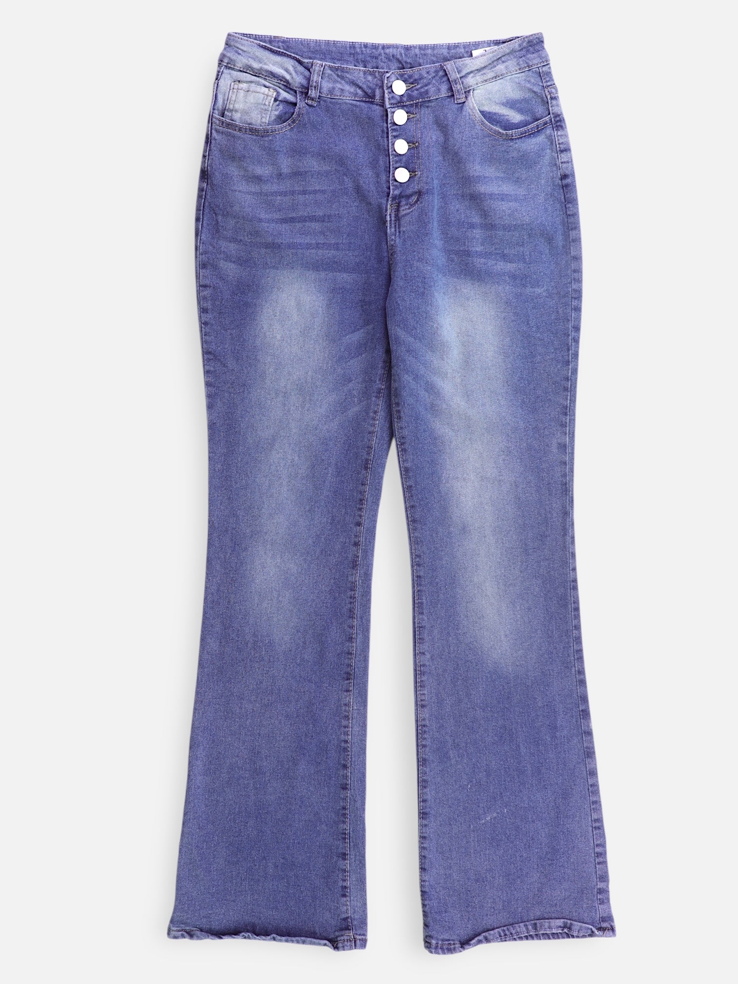 Jean Flare Fit Denim - Mujer - Large