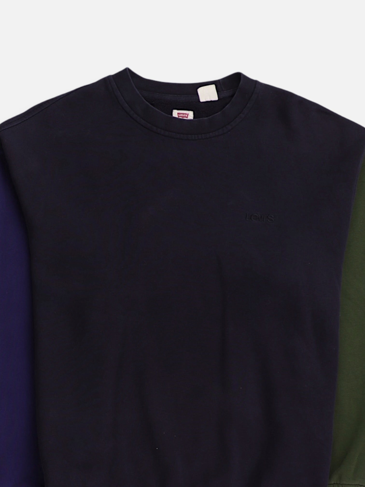 Levis Sudadera Sweatshirt Color Block - Hombre - Large