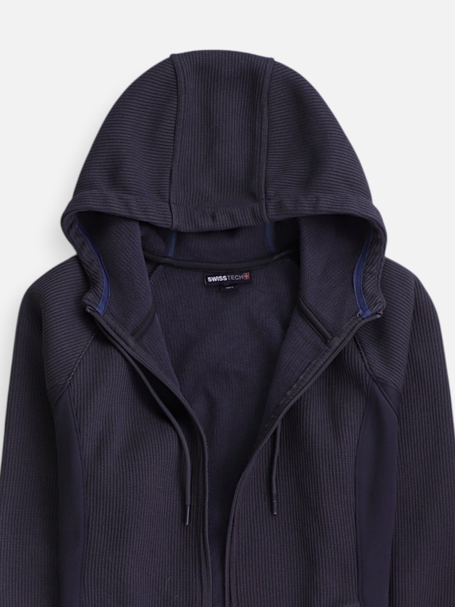 SwissTech Sudadera Hoodie Basic - Hombre - Large