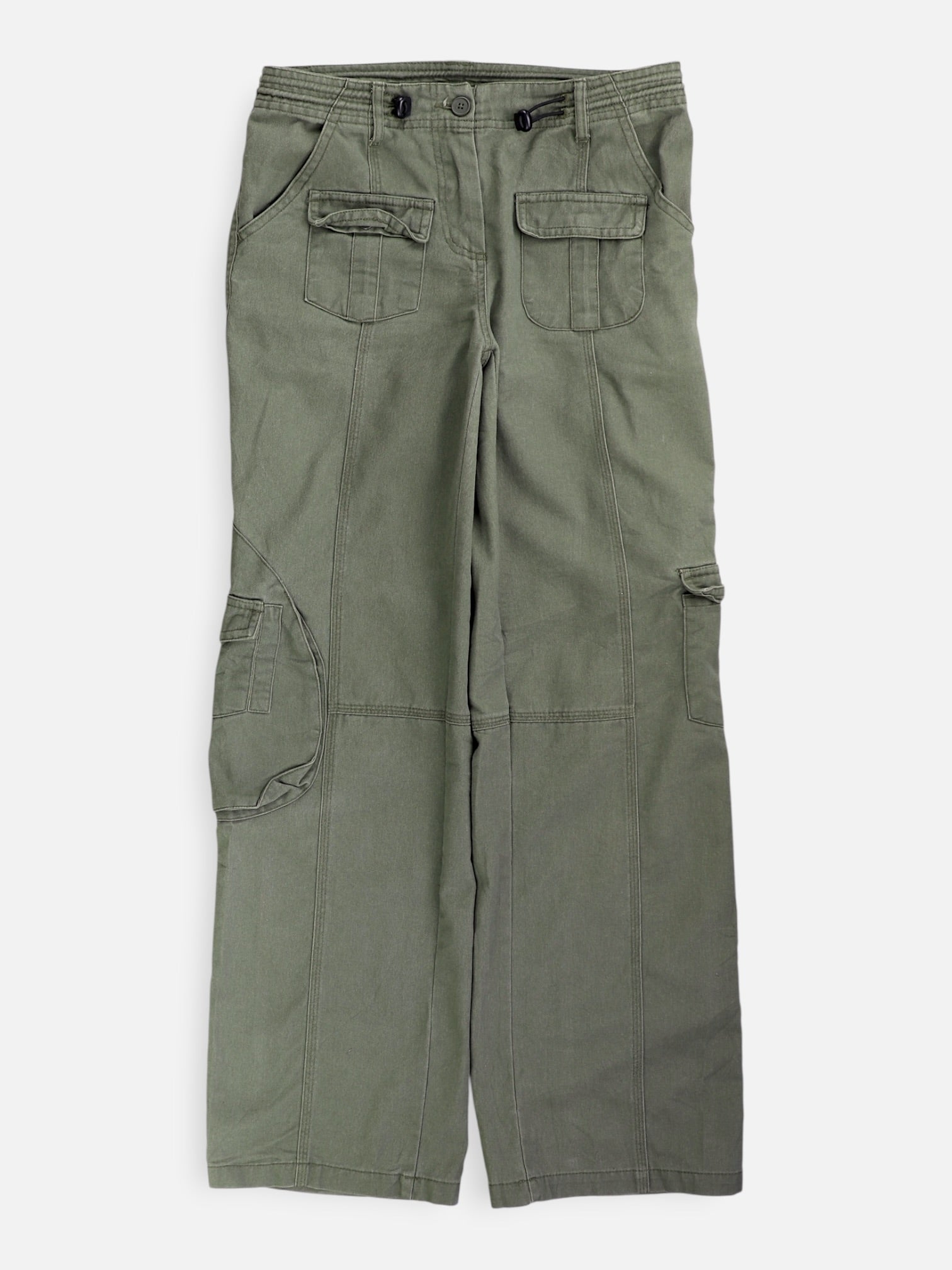 Pantalon Regular Fit Cargo - Mujer - N/A