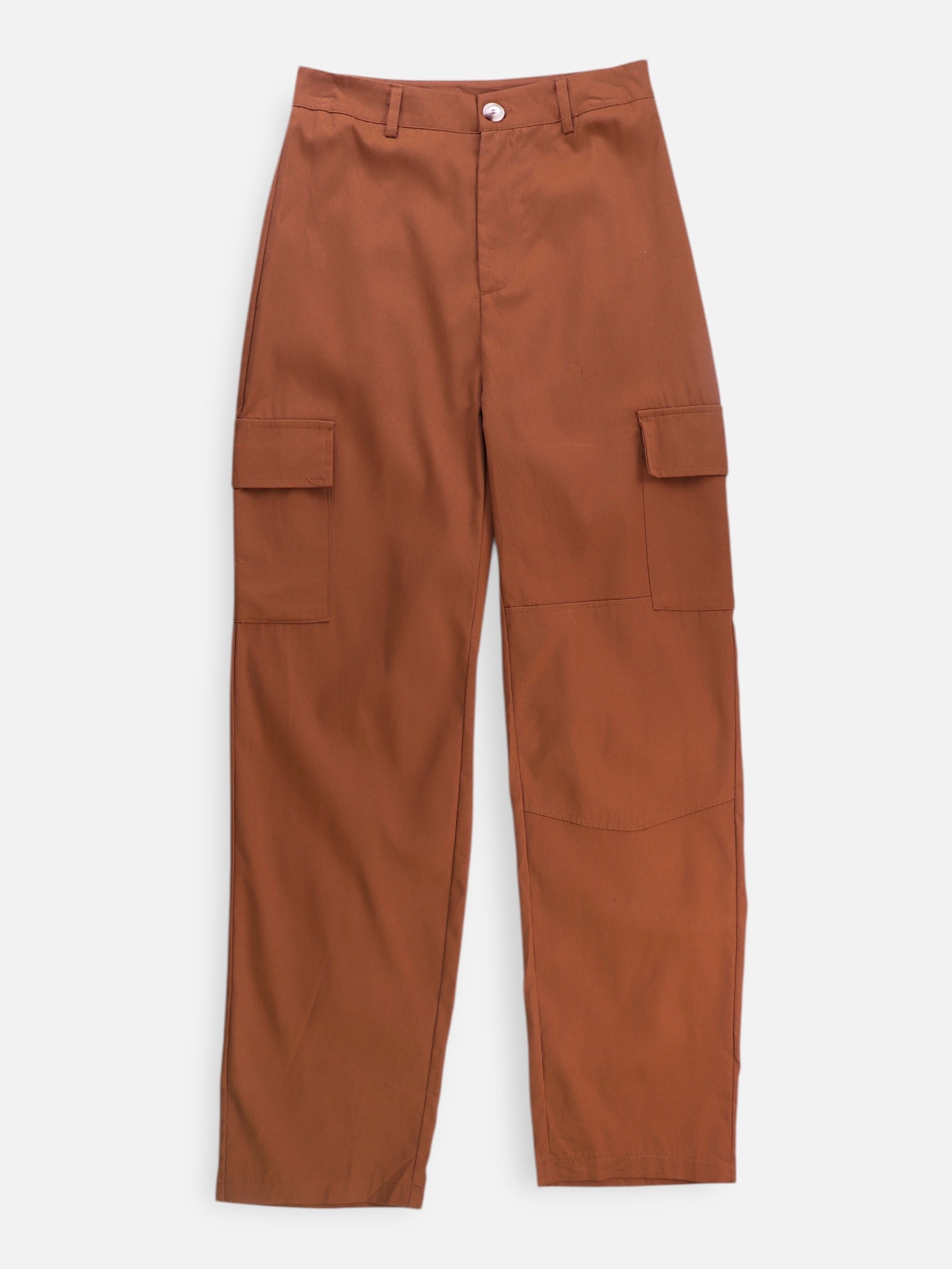 SHEIN Pantalon Regular Fit Cargo - Mujer - Small