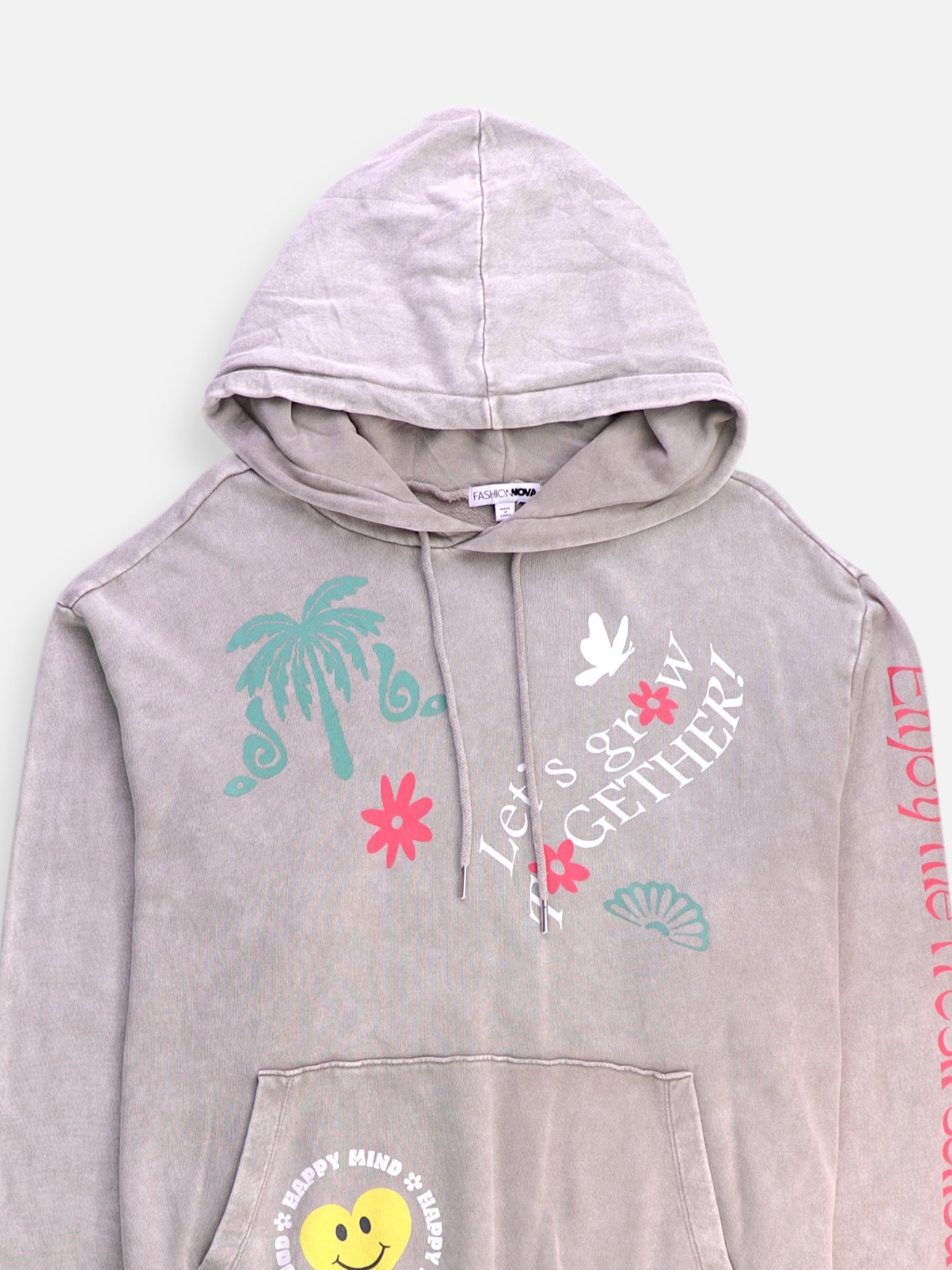Fashionnova Sudadera Hoodie Basic - Mujer - XL