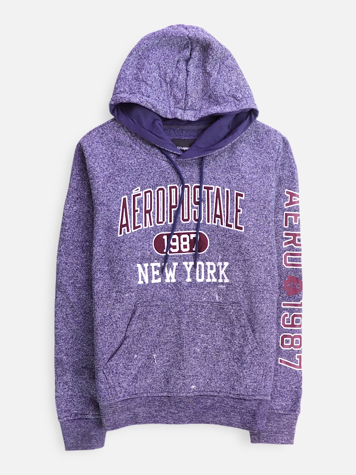 Aeropostale Sudadera Hoodie Basic - Hombre - Large