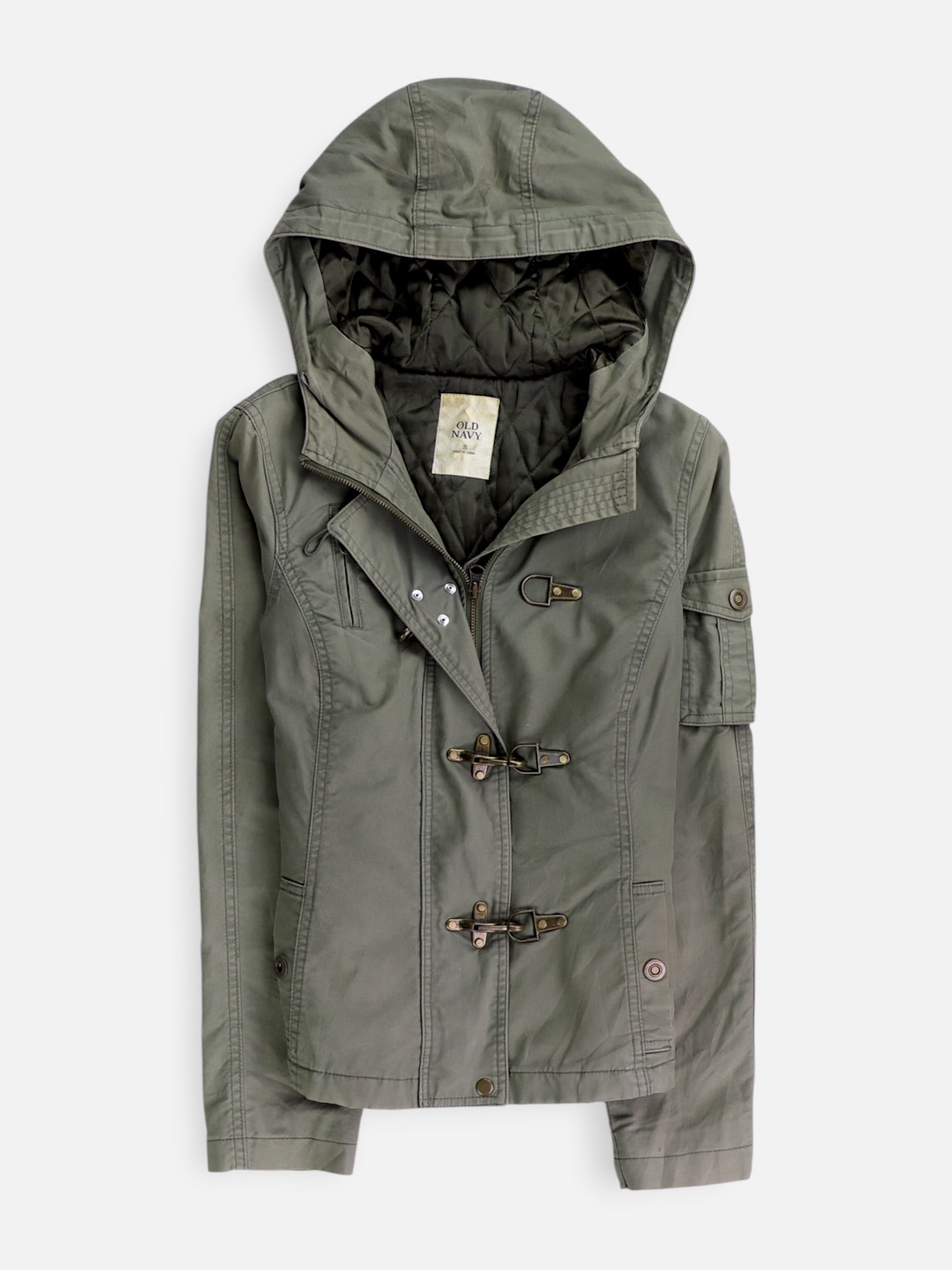 Old Navy Chaqueta Militar Basic - Mujer - Small