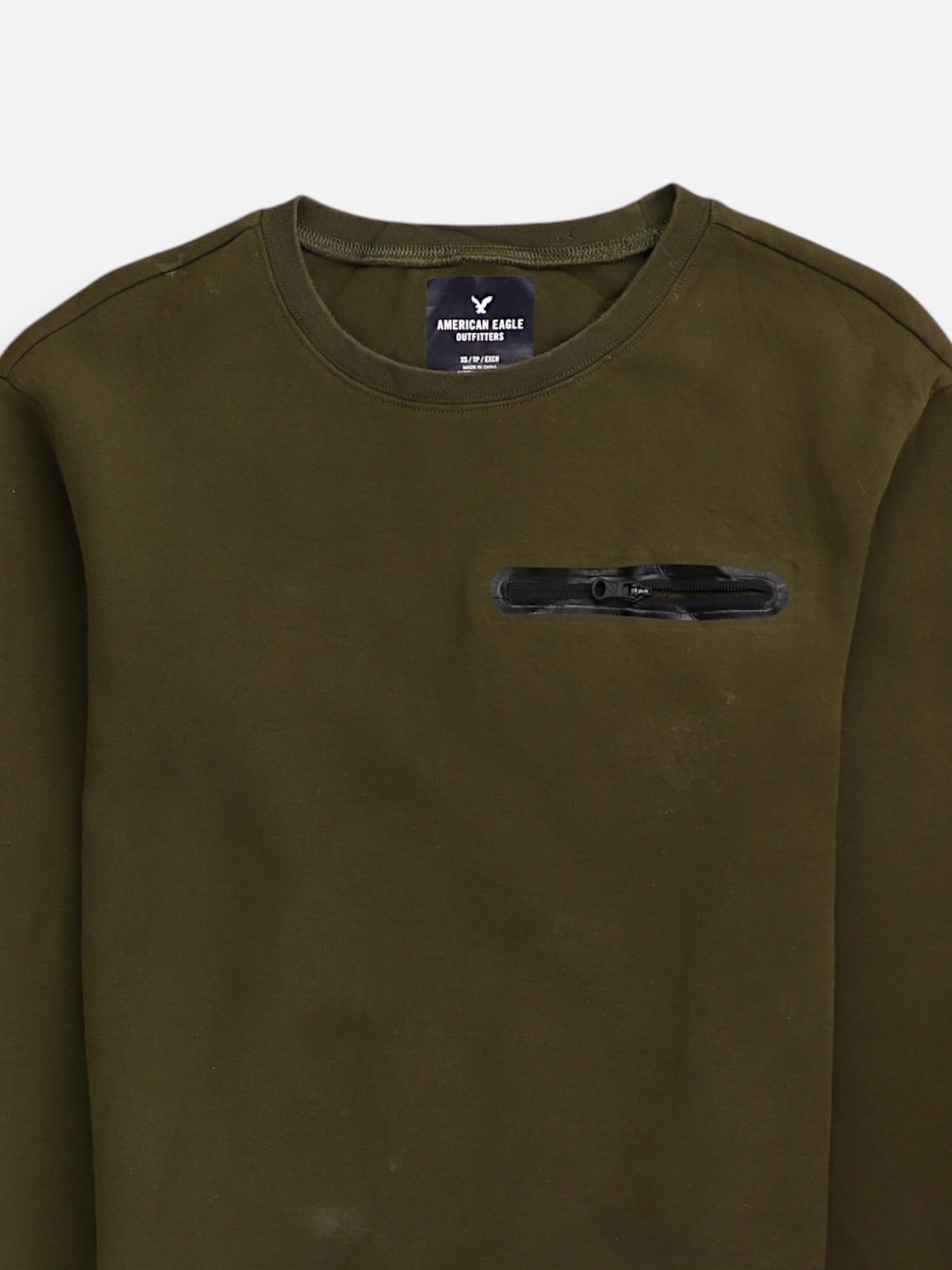 American Eagle Sudadera Sweatshirt Basic - Hombre - XS