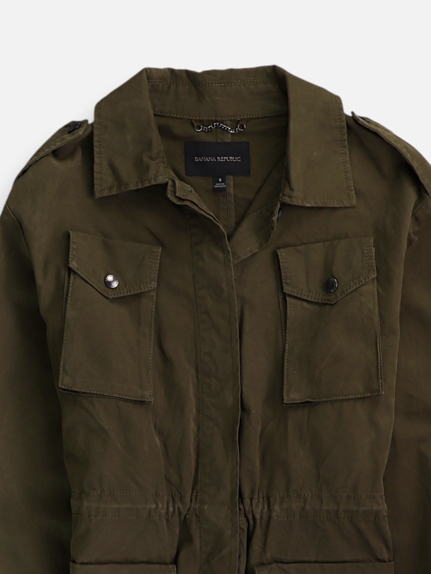 Banana Republic Chaqueta Cazadora Cargo - Mujer - Small