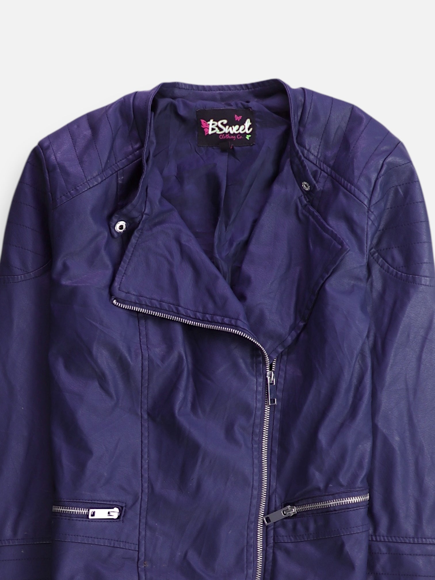 Chaqueta Casual Cuero - Mujer - Large