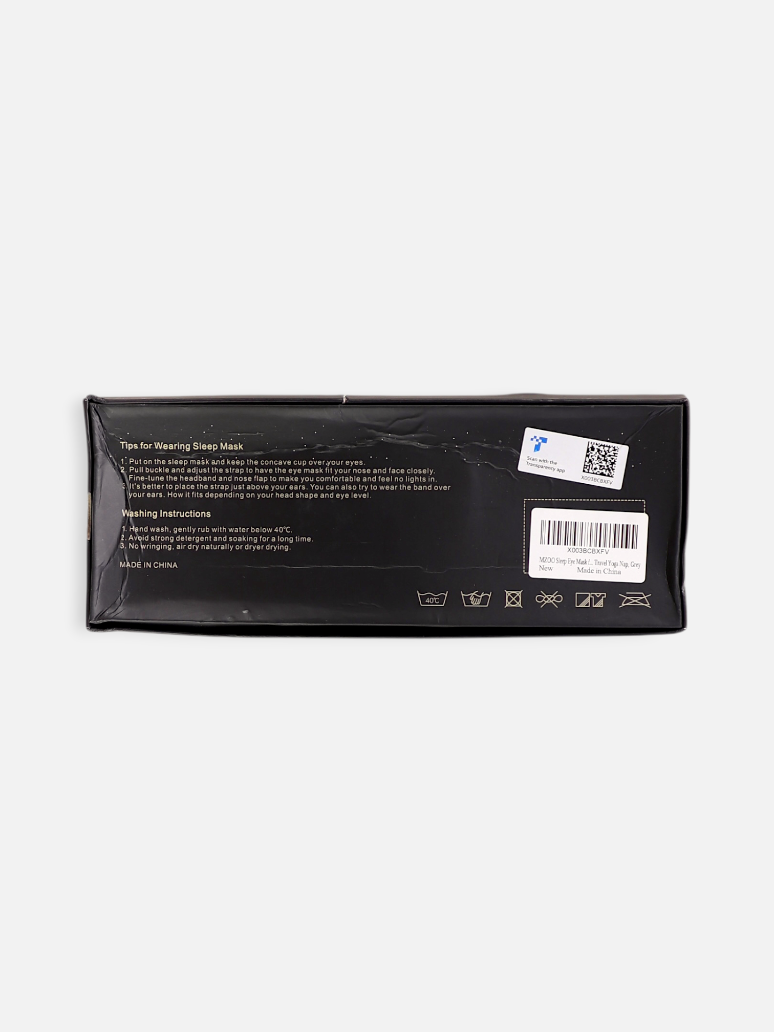 Sleep Mask Casual N/A