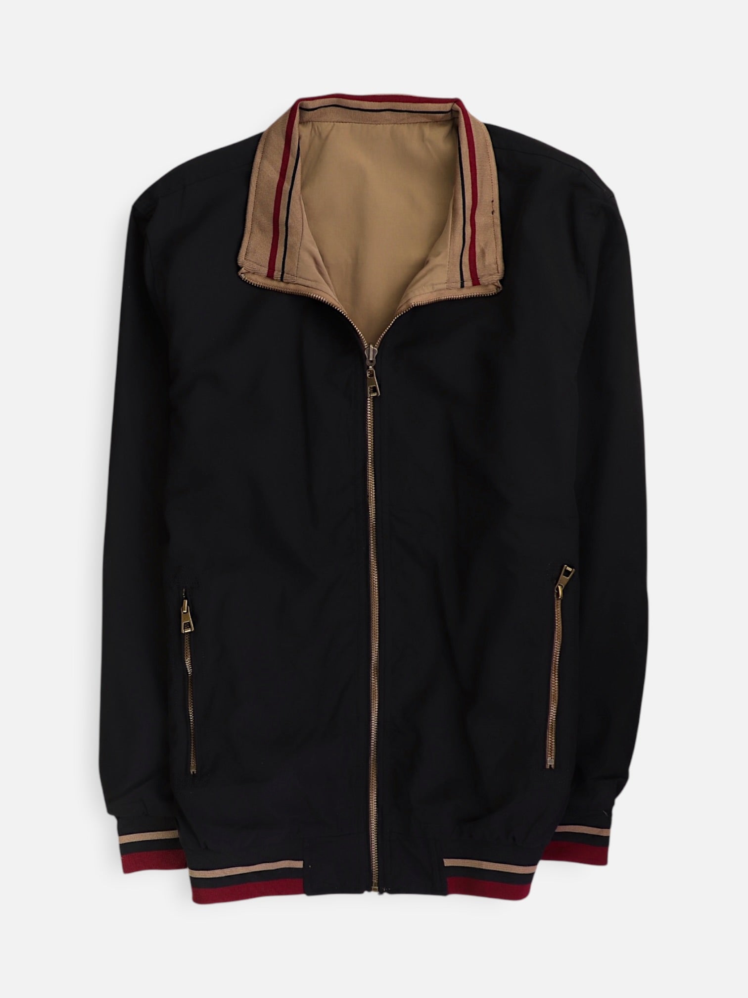 Chaqueta Bomber  Reversible - Hombre - Large