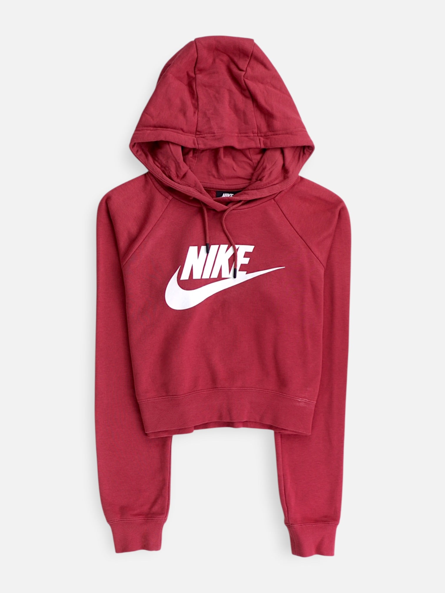 Nike Sudadera Hoodie Crop Top - Mujer - Small
