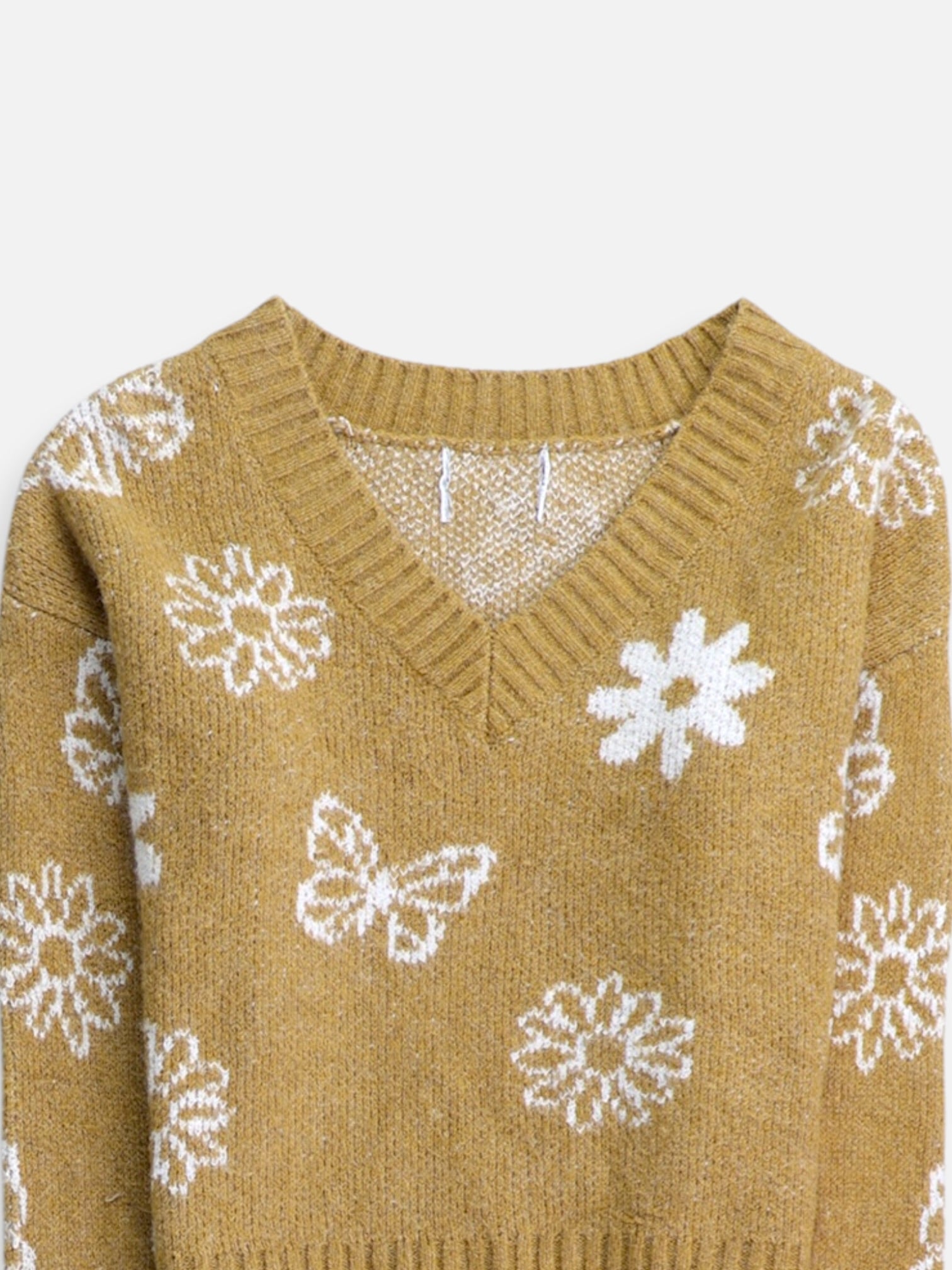Sueter Knit Crop Top - Mujer - N/A