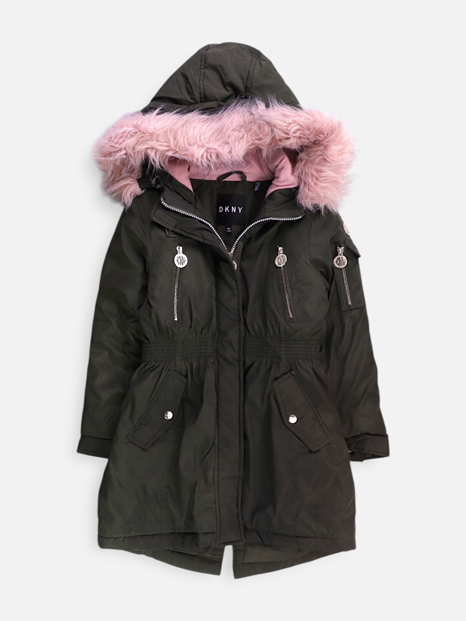 DKNY Abrigo Impermeable Casual - Niña - Small - Small